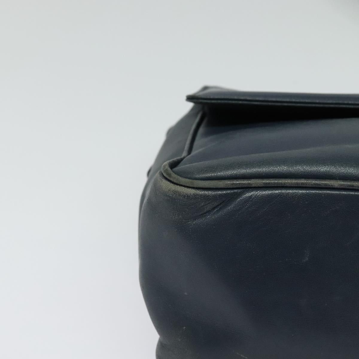Dior DIOR Shoulder Bag Leather Navy Gold Size ONE SIZE - 9 Thumbnail