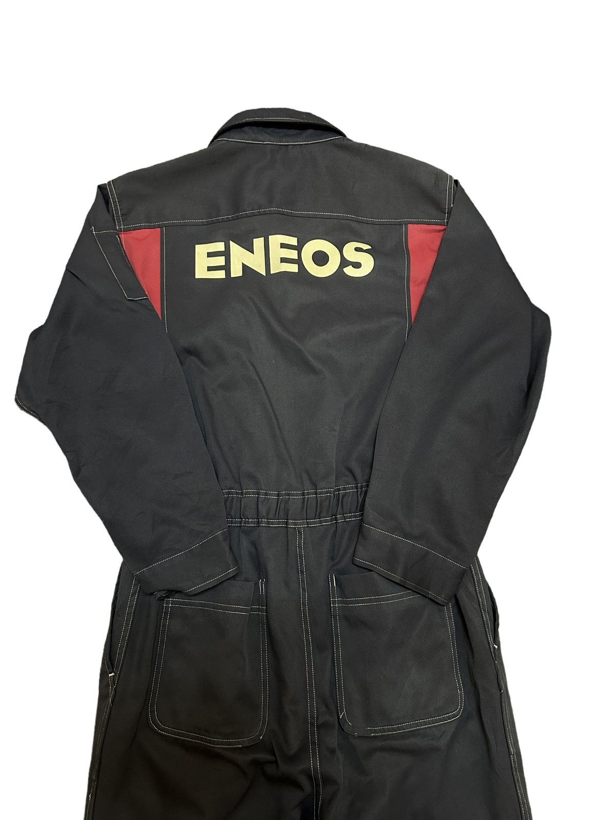 Japanese Brand × Vintage Vintage Eneos Overall Racing Size US 33 - 7 Thumbnail