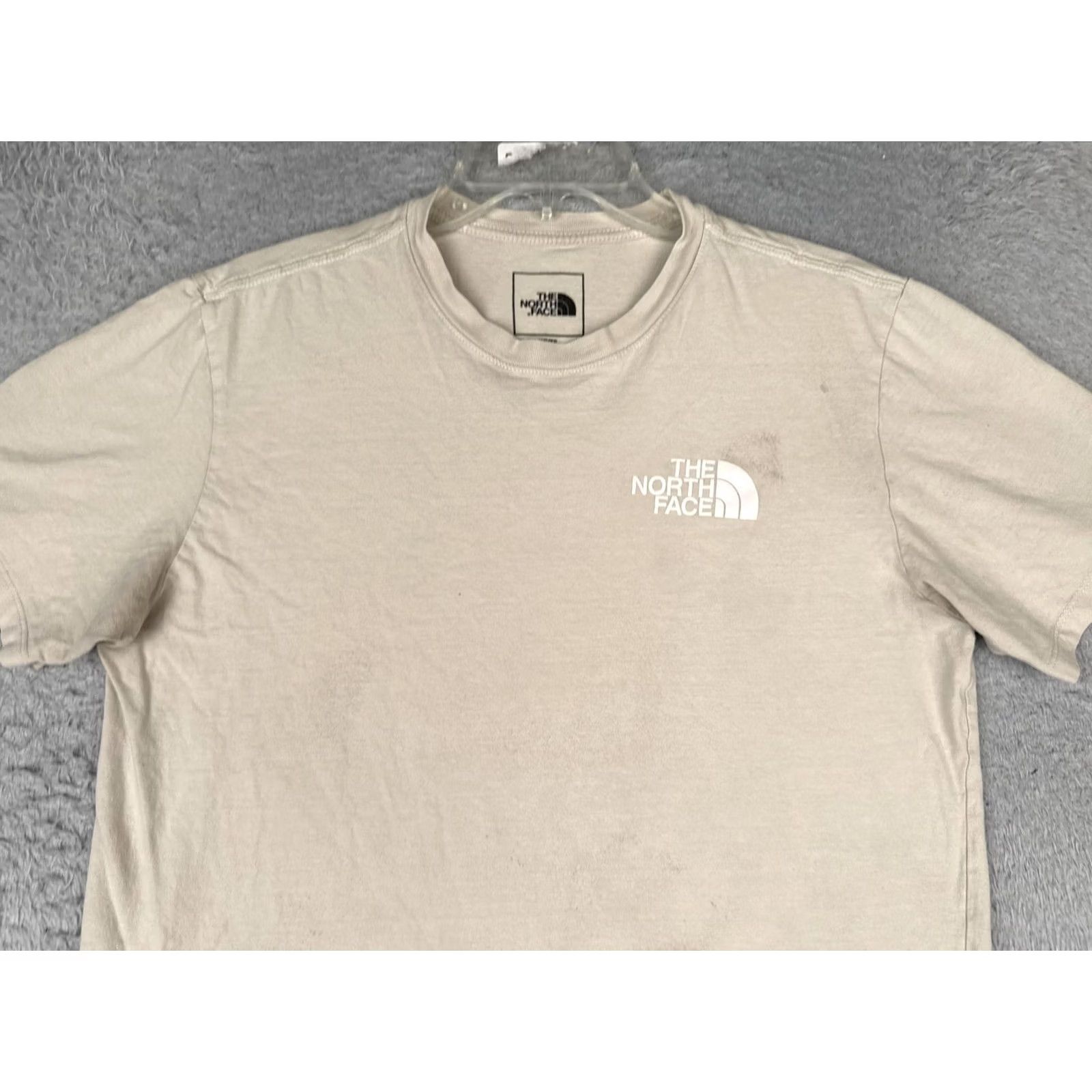 The North Face The North Face Mens Medium Beige Crew Neck Shirt - Used Vintage Condition Size US M / EU 48-50 / 2 - 4 Thumbnail