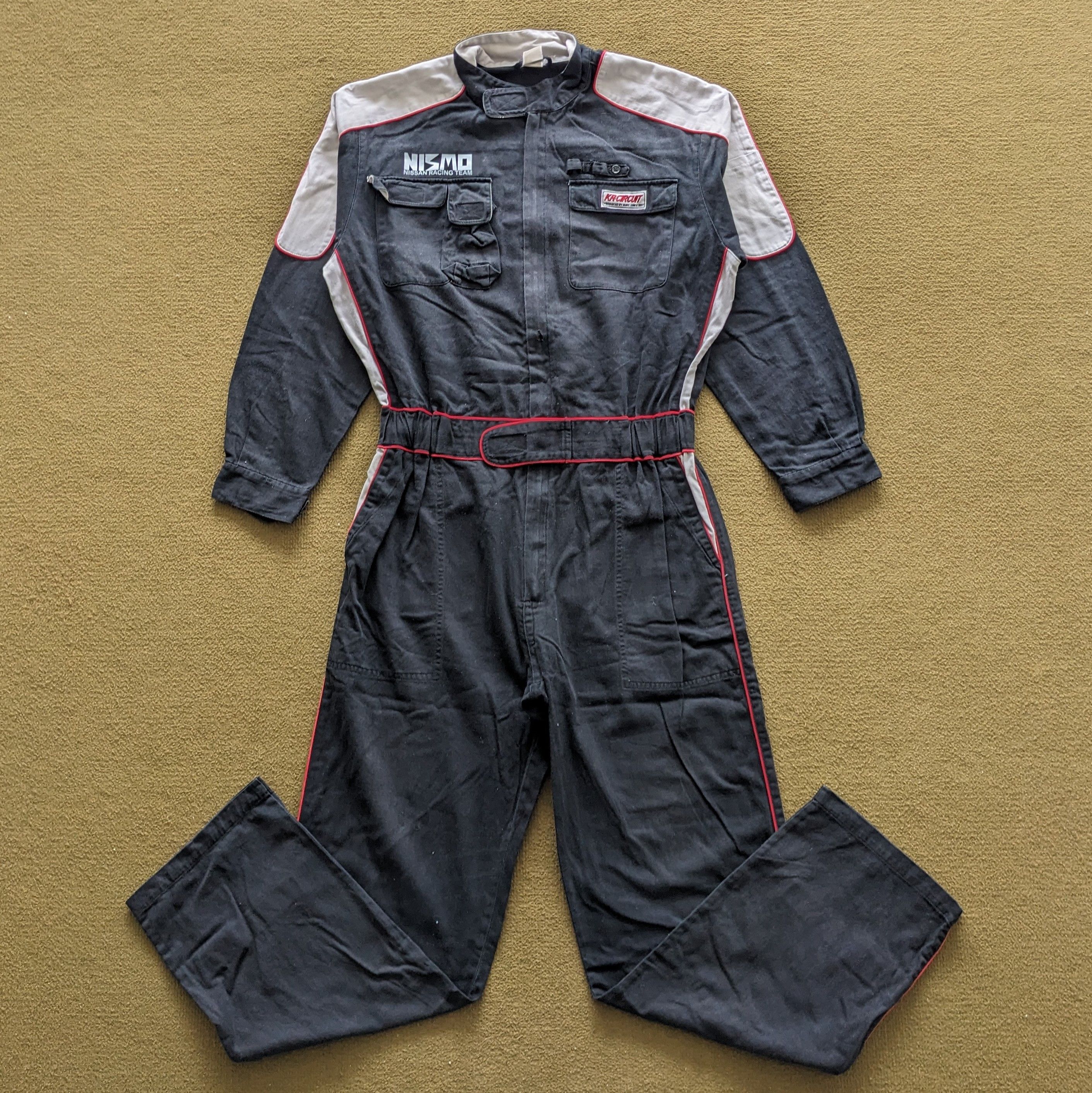 Vintage Vintage NISMO NISSAN Racing Uniform Workers Custom Jacket Size US L / EU 52-54 / 3 - 3 Thumbnail