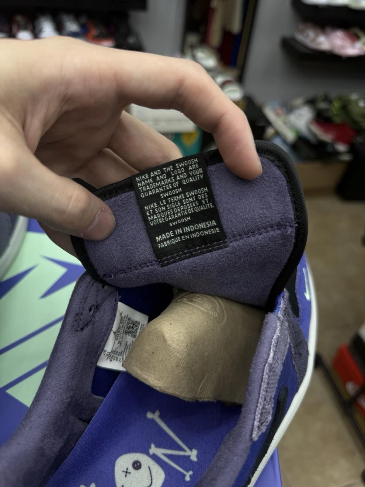 Jordan Brand 11 Air Jordan 1 Low OG Zion Williamson ‘Voodoo Alternate Size US 11 / EU 44 - 9 Thumbnail