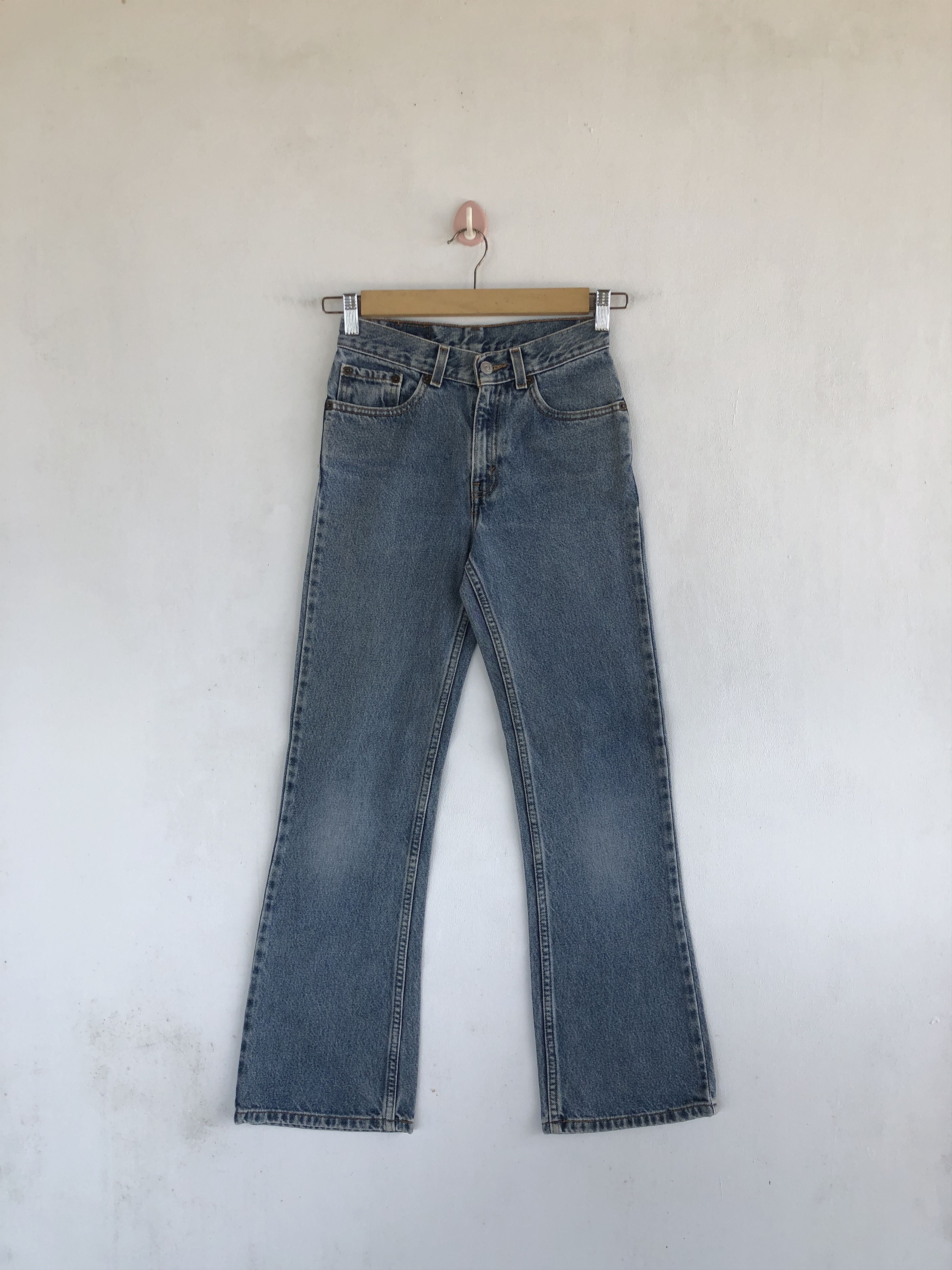 If Six Was Nine Vintage Levi's Flare Jeans Levis 517 Bell Bottom Denim Size 32" / US 10 / IT 46 - 1 Thumbnail