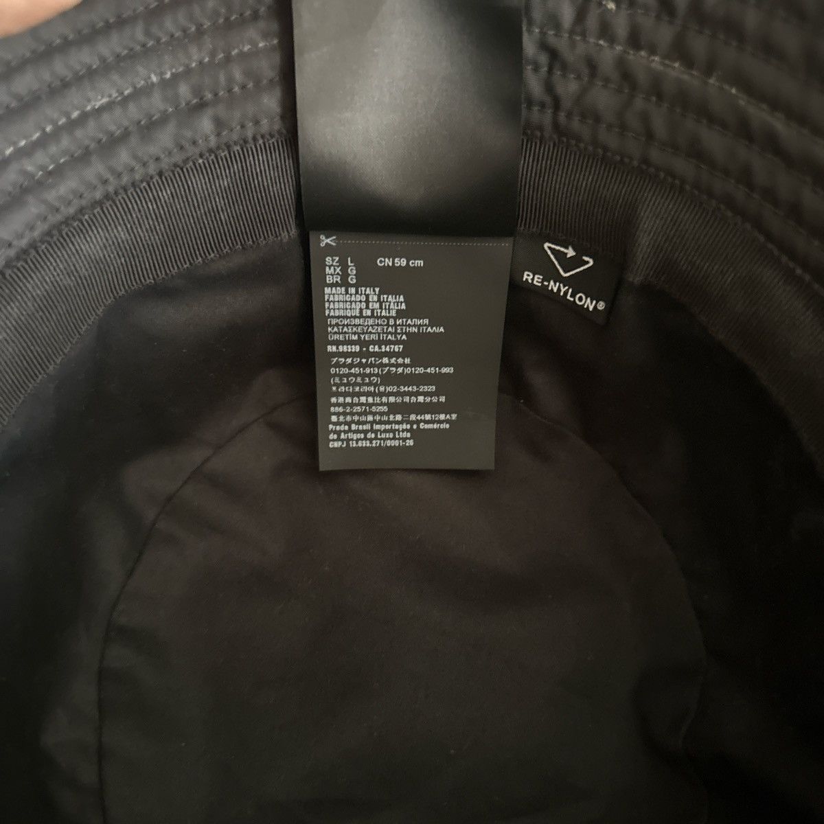 Prada Prada Bucket hat Size ONE SIZE - 3 Thumbnail