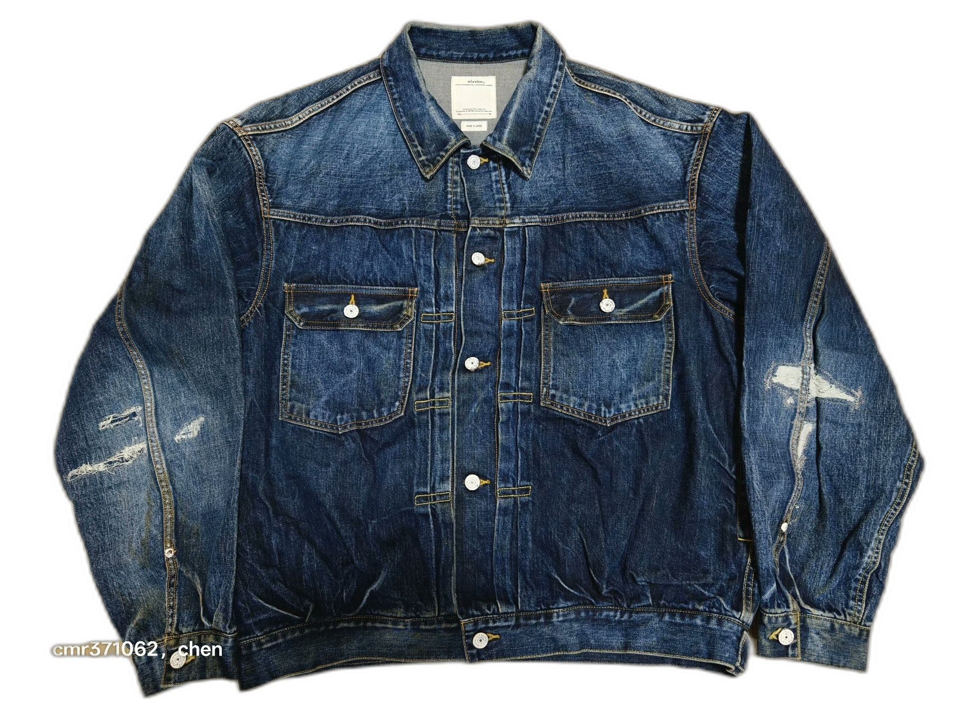 Visvim VISVIM 21SS 101XX Denim Jacket Size US L / EU 52-54 / 3 - 1 Thumbnail