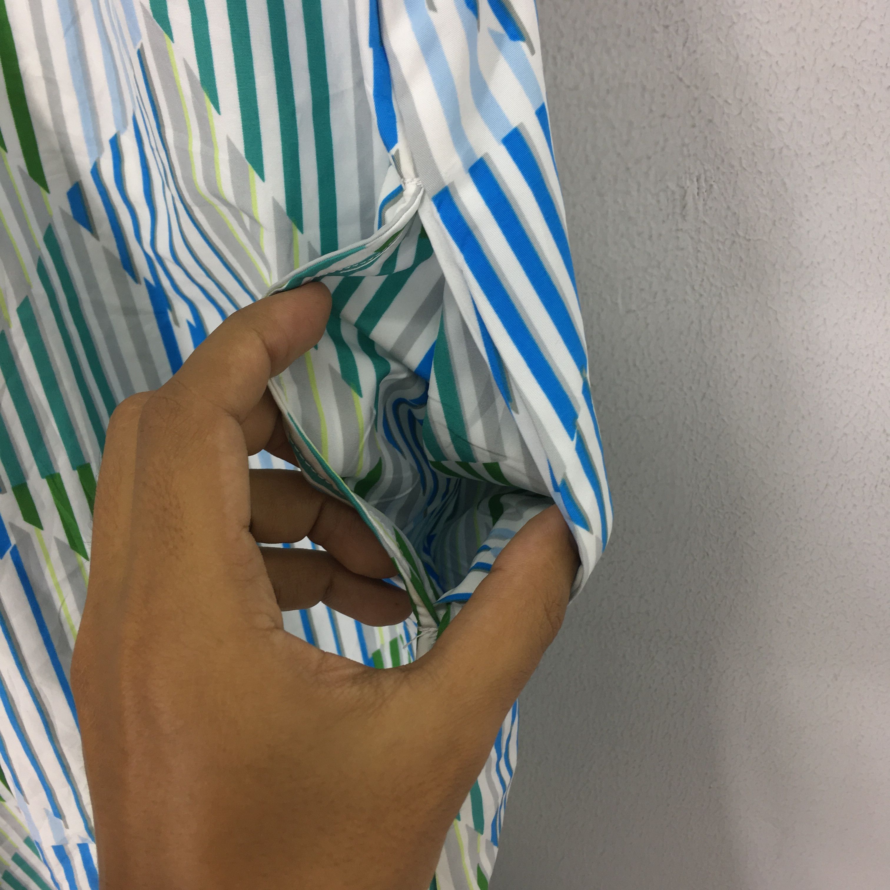 Issey Miyake Vintage 90s Issey Miyake Abstract Pattern Ladies Dress Size M / US 6-8 / IT 42-44 - 7 Thumbnail