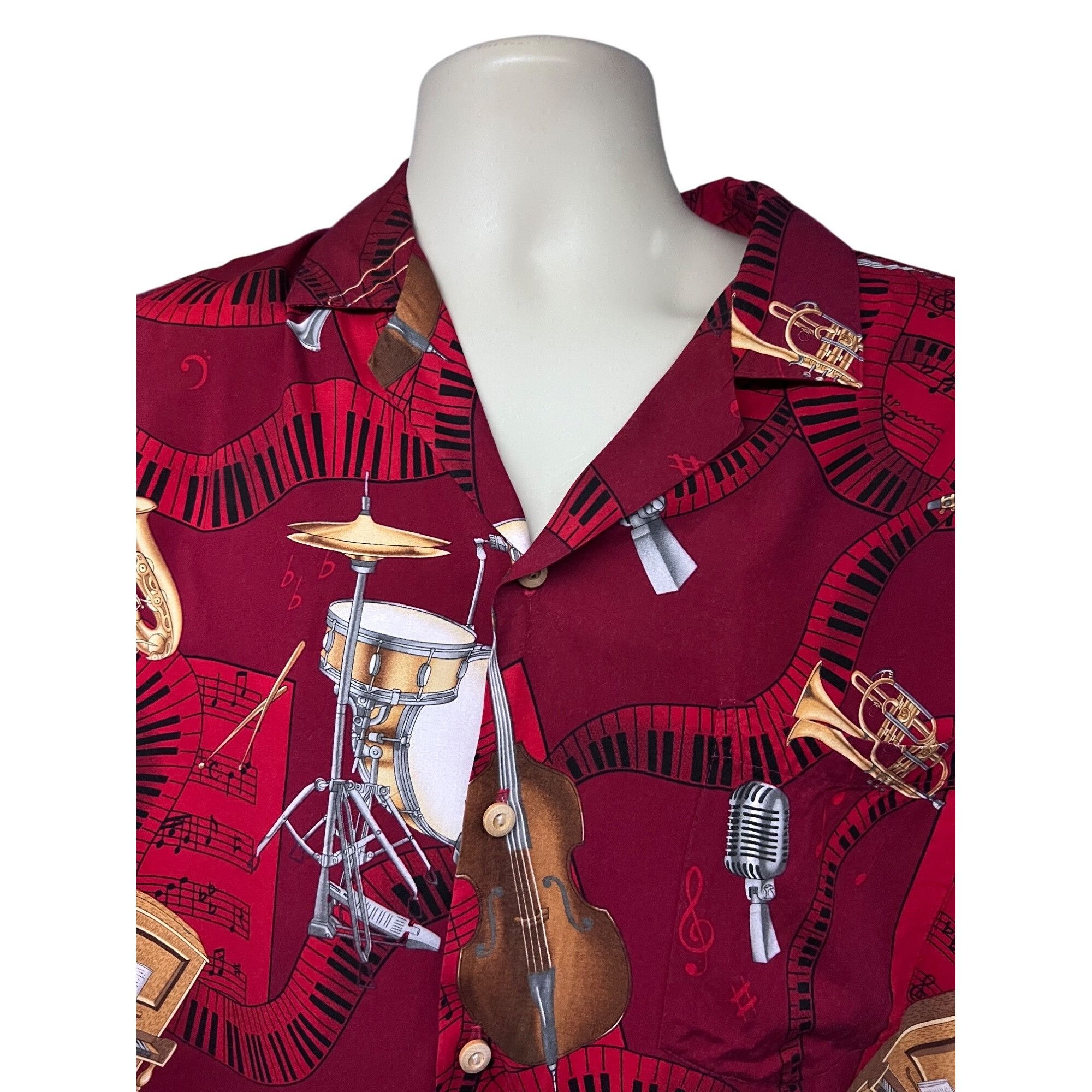 Paradise Found Paradise Found Vintage Hawaiian Button Up Shirt Large Pocket Size US L / EU 52-54 / 3 - 4 Thumbnail