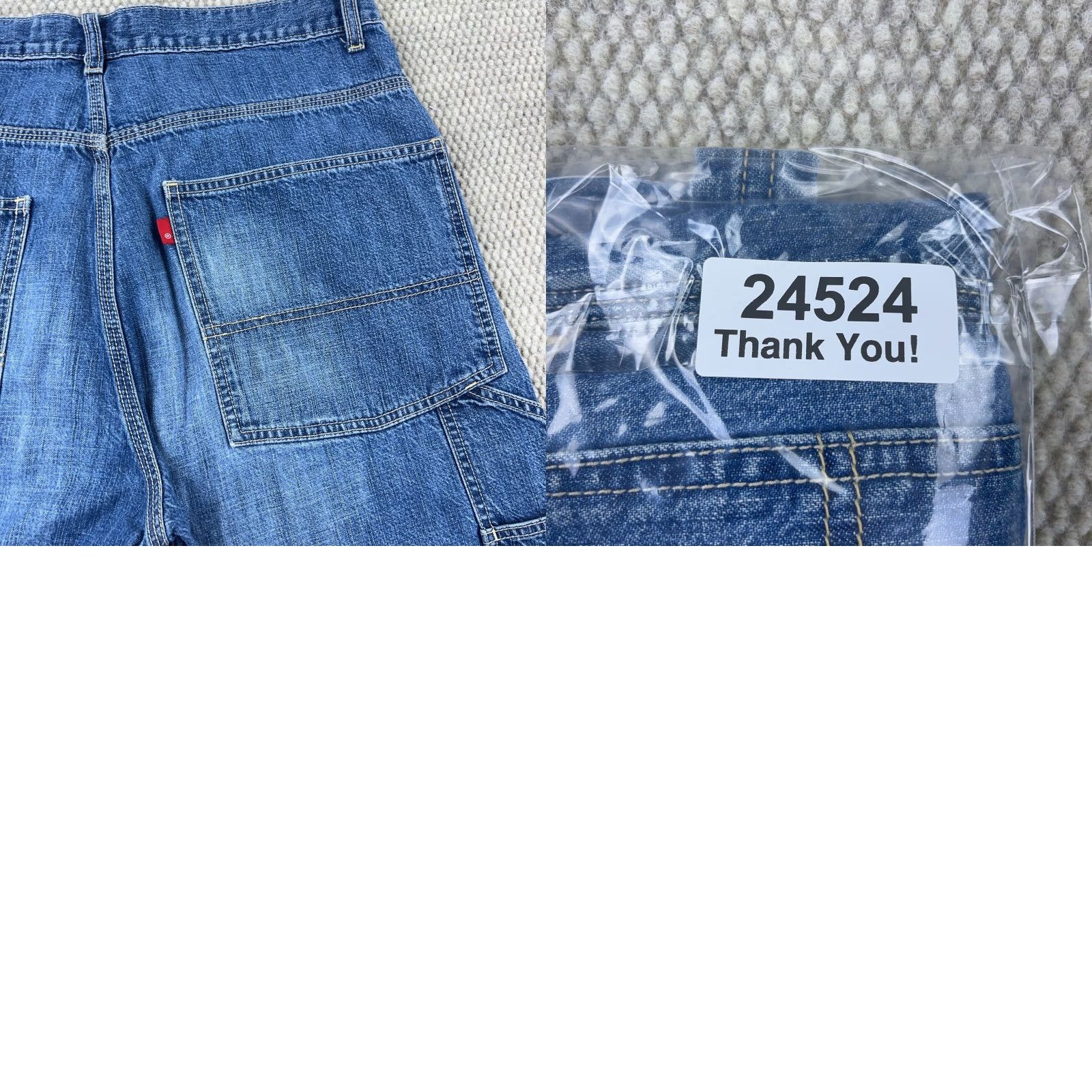 Levi's VINTAGE Levi's Shorts Men 38 Bermuda Denim 5-Pocket Relaxed Mid Blue Workwear Casual 90s Grunge Hip Hop Rockabilly 90s Mens Size US 38 / EU 54 - 9 Thumbnail