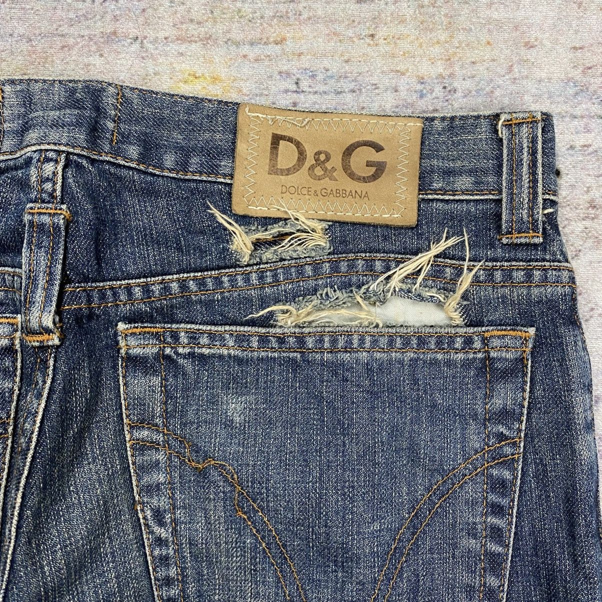 Dolce & Gabbana Dolce and gabbana distressed denim pants Size US 30 / EU 46 - 10 Thumbnail