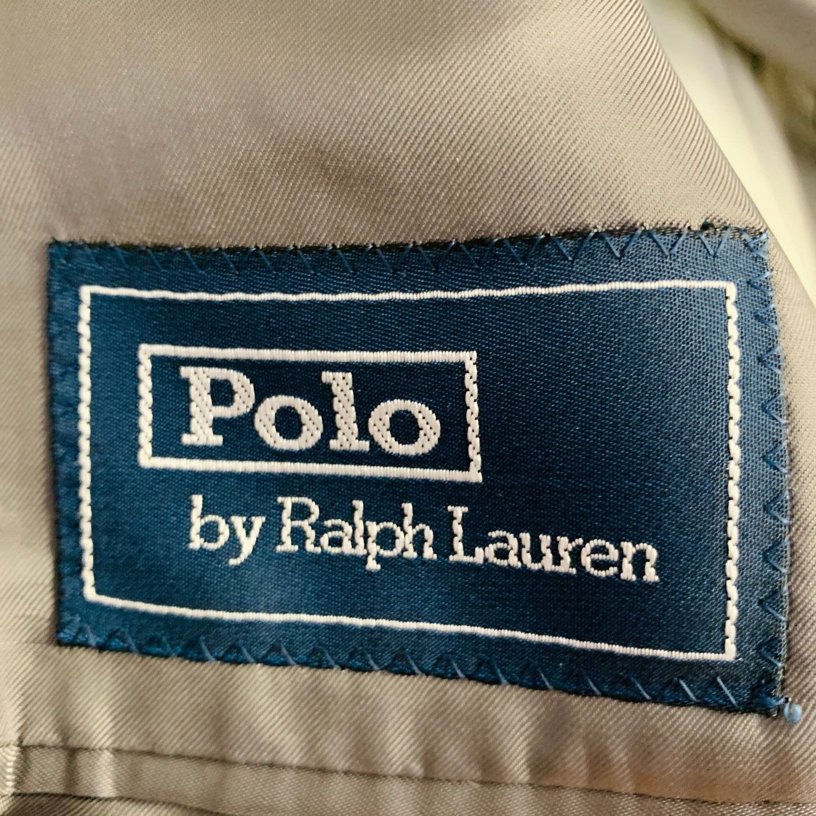 Ralph Lauren Size 38 Regular Grey Black Window Pane Cashmere Sport Coat Size 38R - 5 Thumbnail