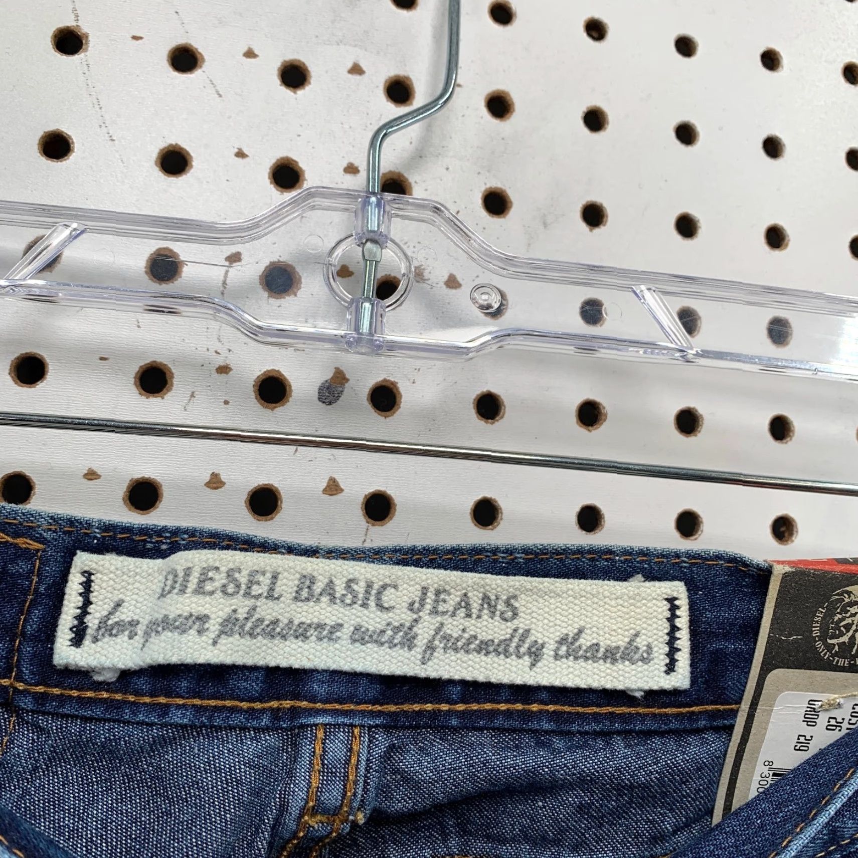 Diesel VINTAGE Diesel RR55 Denim Jeans Mens 26x31 LUSTER Basic Straight Italy NEW Size US 26 / EU 42 - 5 Thumbnail