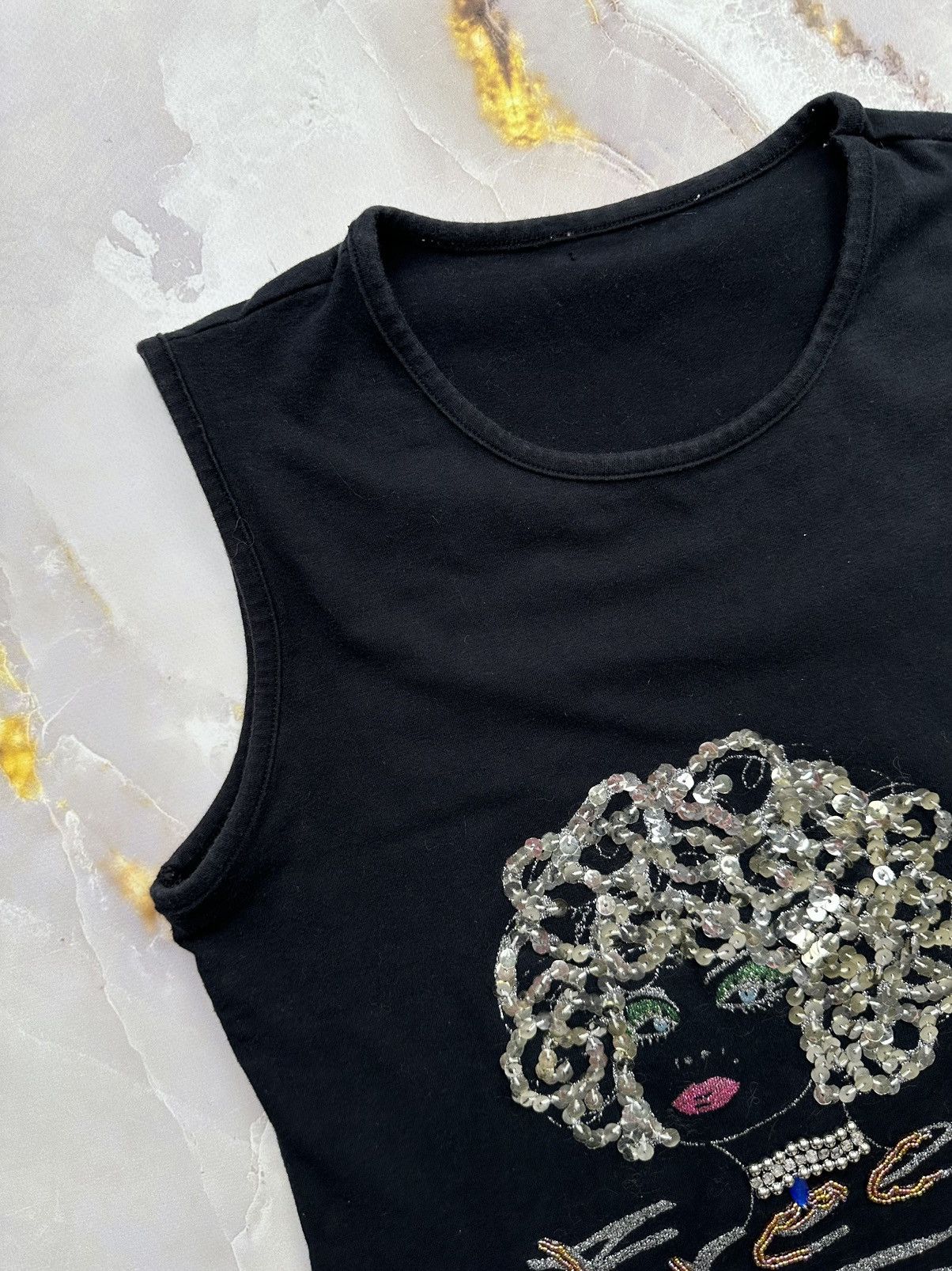 Japanese Brand Vintage Tank Top Size M / US 6-8 / IT 42-44 - 2 Thumbnail
