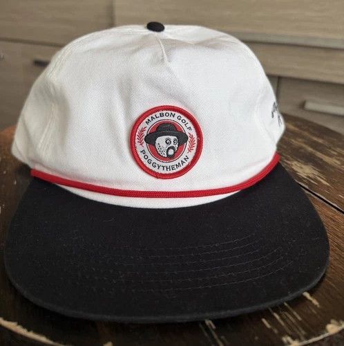 Malbon (LE) Malbon Golf x Poggytheman Snapback Hat- RARE COLORSET Size ONE SIZE - 3 Thumbnail