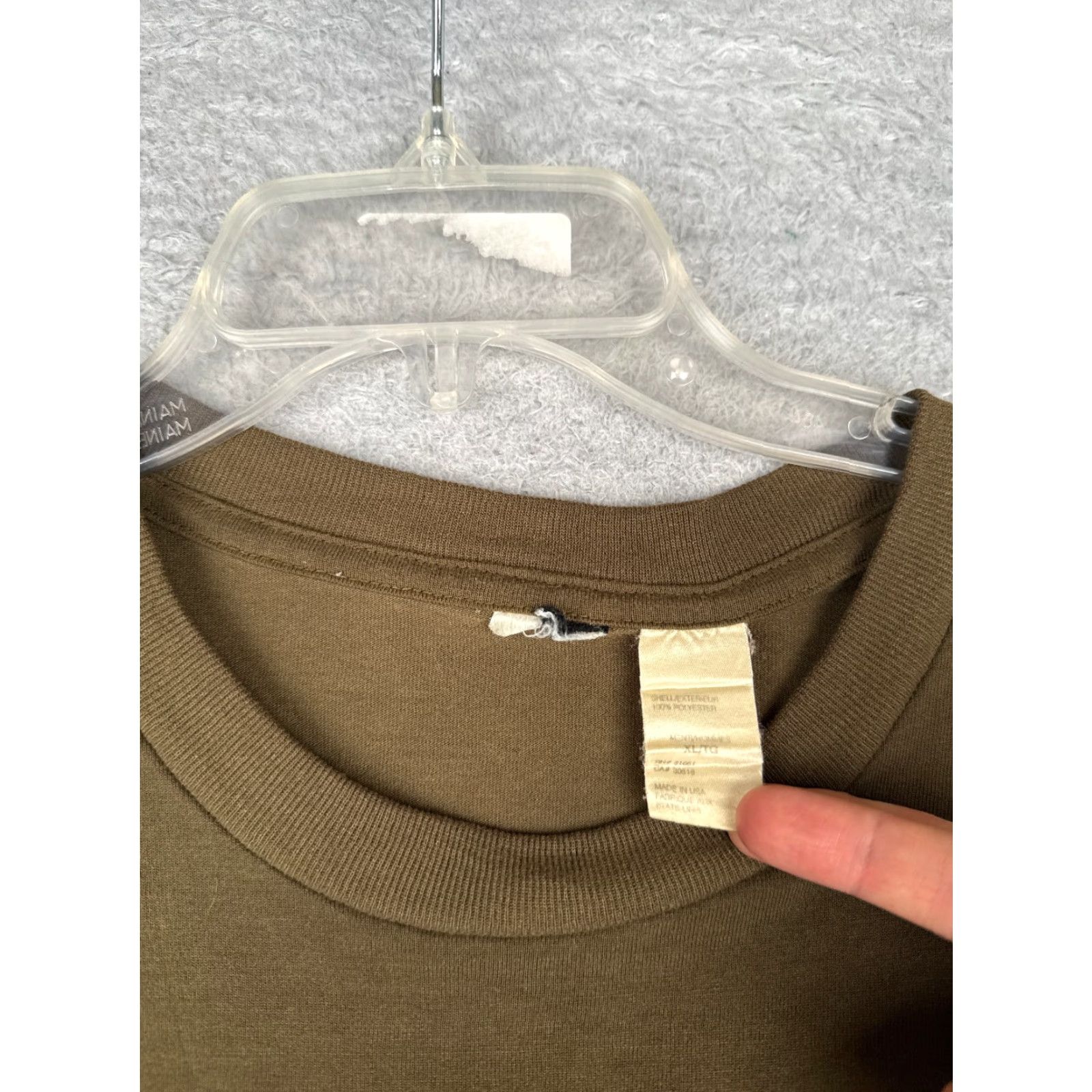 The North Face The North Face Shirt Adult XL Green Short Sleeve Crew Pocket Distressed T-Shirt Mens Clothing 90s Outdoor Cowboy Classic Logo Capable of Pockets Size US XL / EU 56 / 4 - 7 Thumbnail