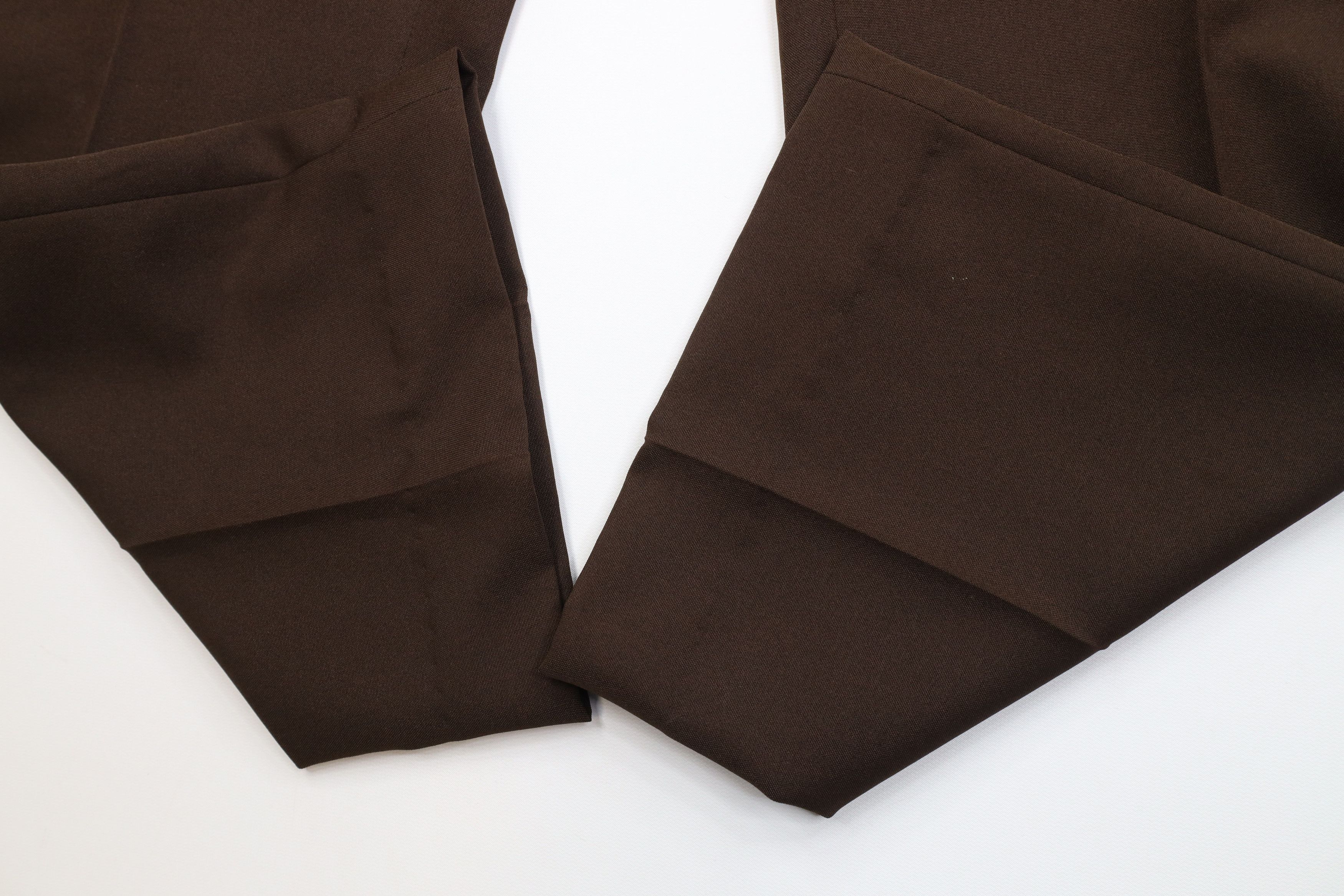 Vintage Vintage 70s Streetwear Flared Wide Leg Chino Pants Brown USA Size US 40 / EU 56 - 6 Thumbnail
