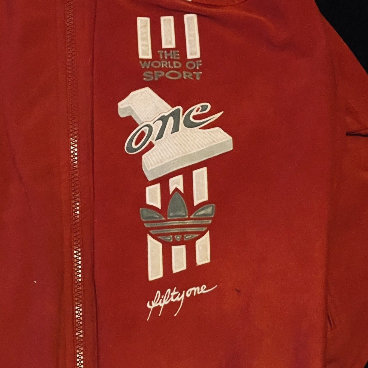 Adidas × Vintage Vintage adidas Track Jacket / Trefoil / The World Size US M / EU 48-50 / 2 - 3 Thumbnail
