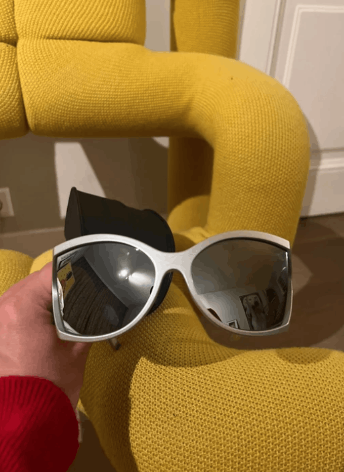 Balenciaga Balenciaga Sunglasses goggles void butterfly mask dynasty Size ONE SIZE - 2 Thumbnail