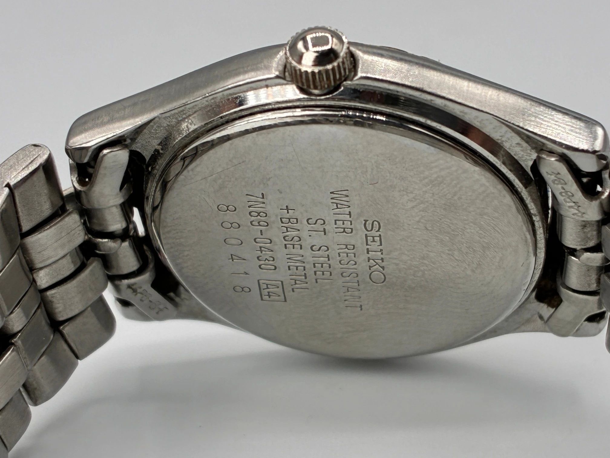 Seiko Seiko Vintage Two-Tone Roman Numeral Quartz Dress Watch Size ONE SIZE - 2 Thumbnail