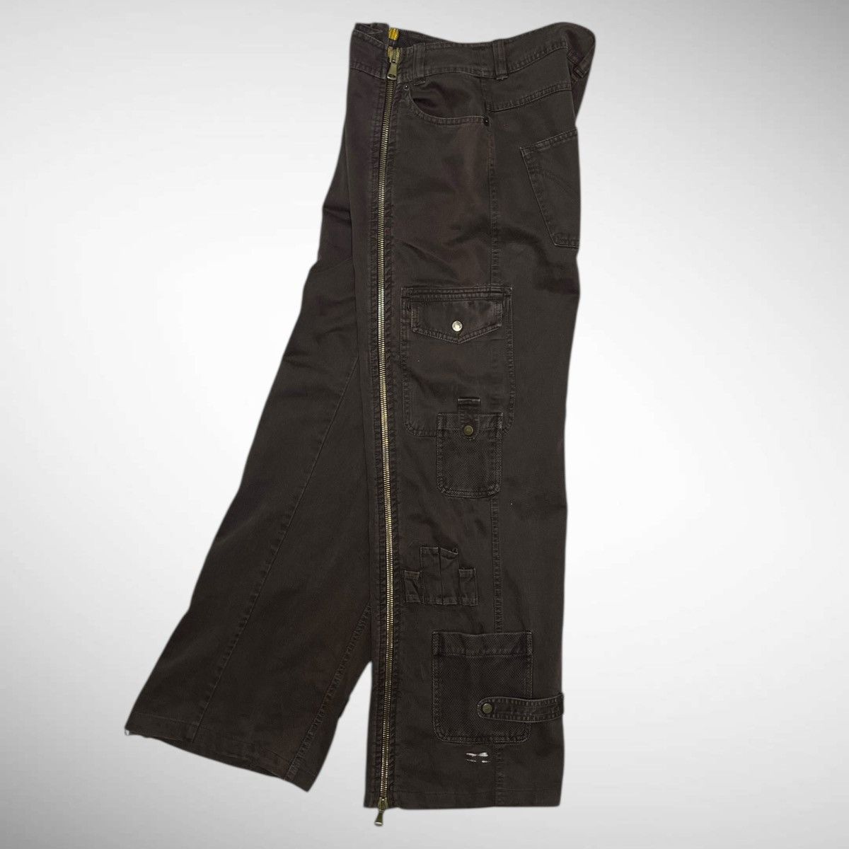 Dolce & Gabbana Dolce and Gabbana 2003SS Full Zip Aviator Cargo Pants Size US 40 / EU 56 - 4 Thumbnail