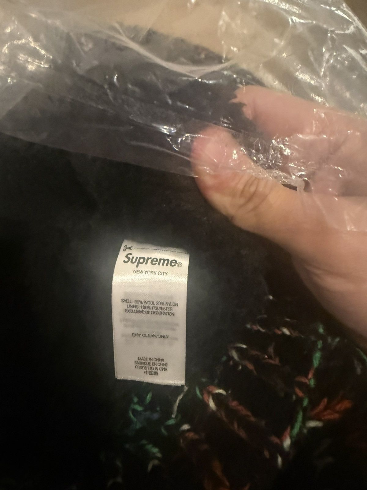 Supreme Supreme Faux Shearling Lined Zip Up Hooded Sweater Green Size US L / EU 52-54 / 3 - 6 Thumbnail