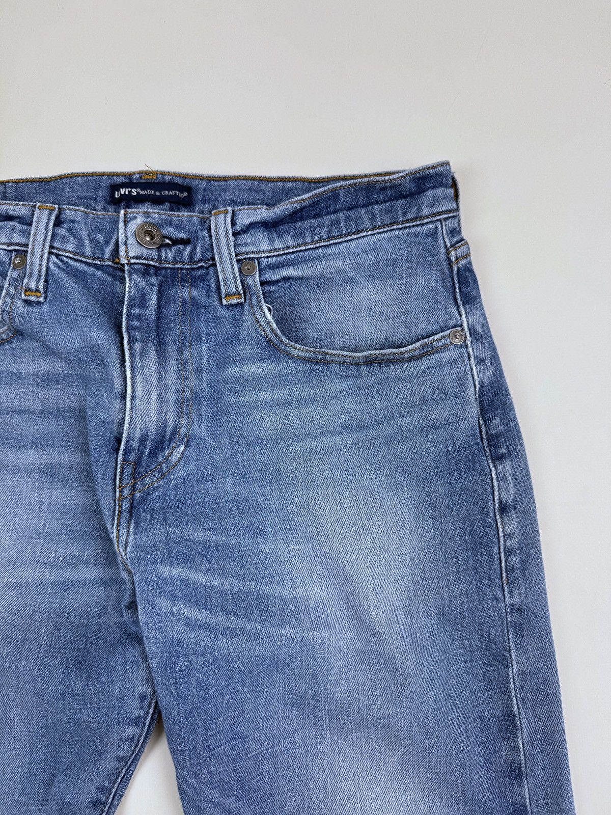 Levi's Made & Crafted Levi’s Made&Crafted 502 Taper Washed Denim Jeans Size US 31 - 7 Thumbnail