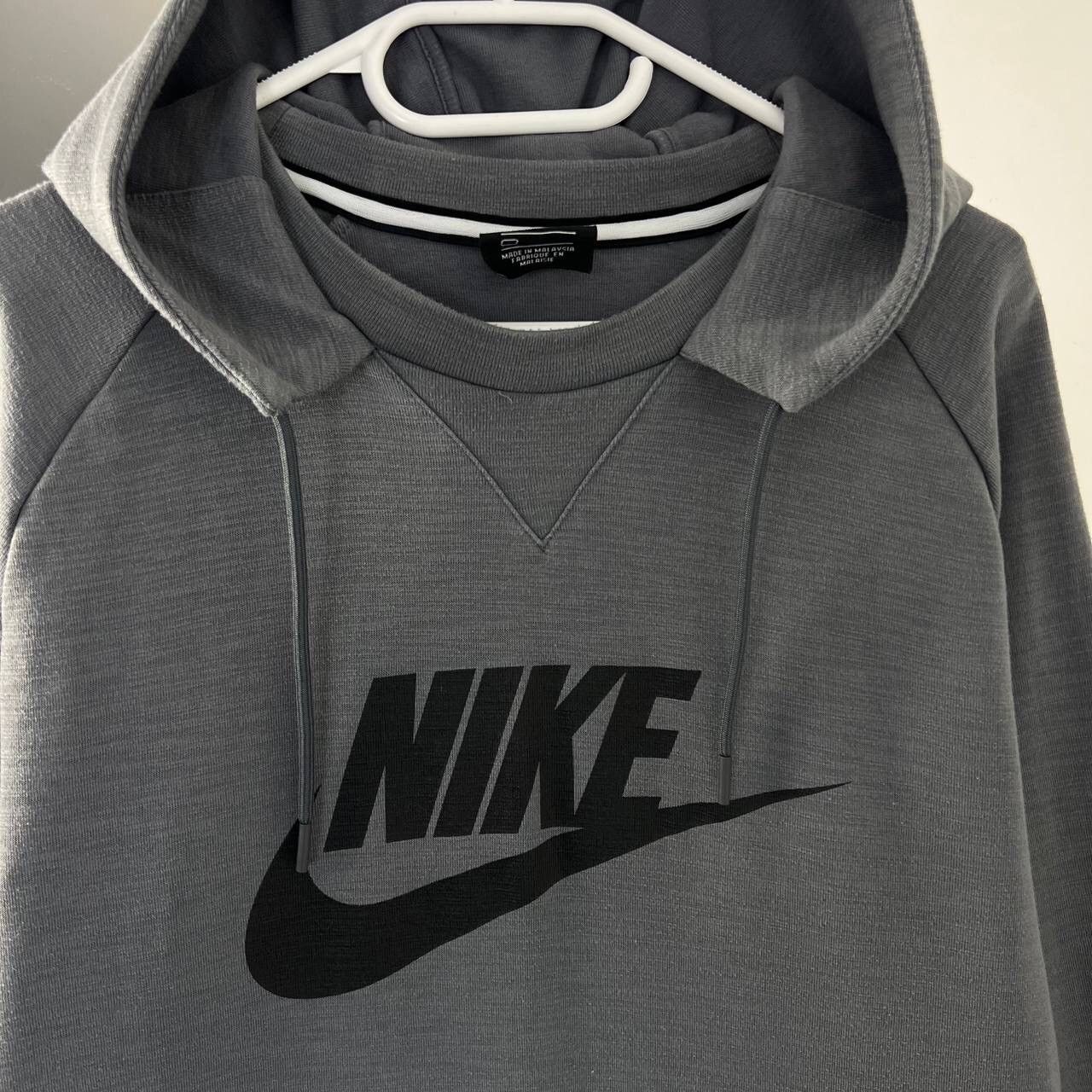 Nike Nike Big Logo Swoosh Hoodie Y2K Style Oversized Baggy Size US L / EU 52-54 / 3 - 3 Thumbnail