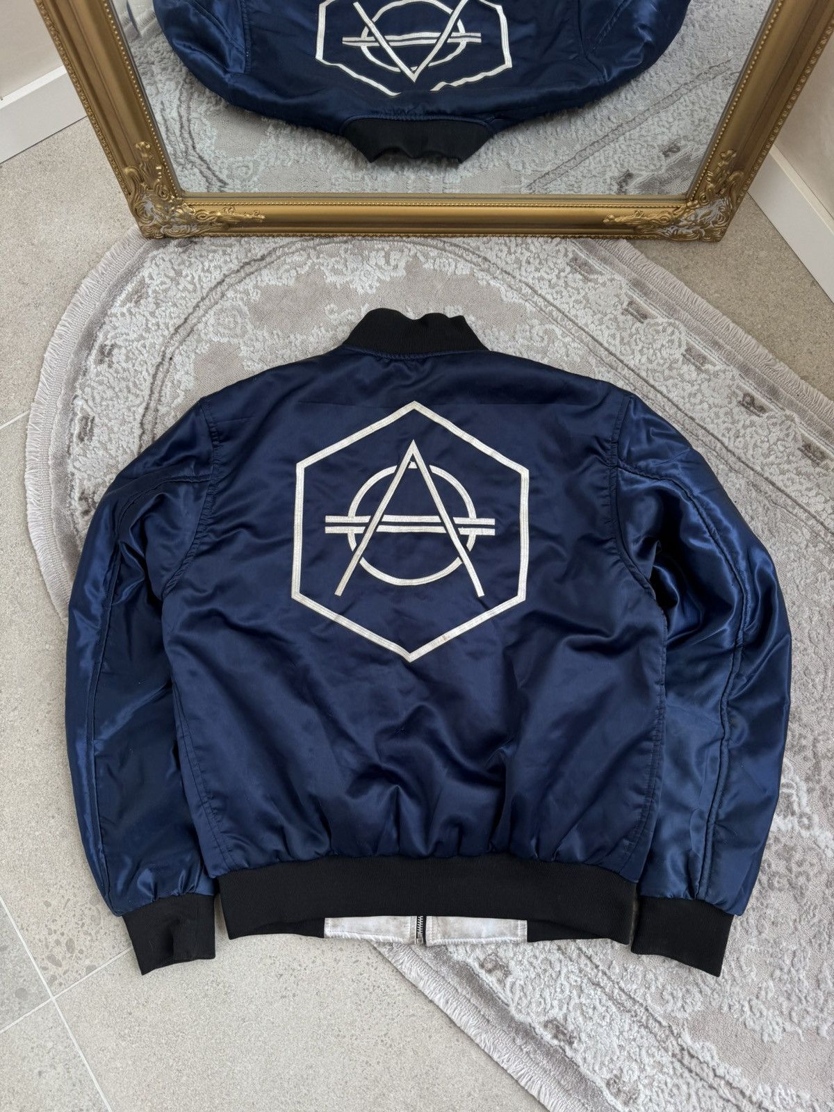 Japanese Brand Vintage Aviator bomber jacket MA-1 Avirex Style Size US S / EU 44-46 / 1 - 2 Thumbnail