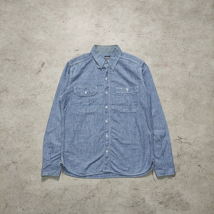 Momotaro Jeans Momotaro Chambray Shirt — Japan Made Size US M / EU 48-50 / 2 - 1 Thumbnail