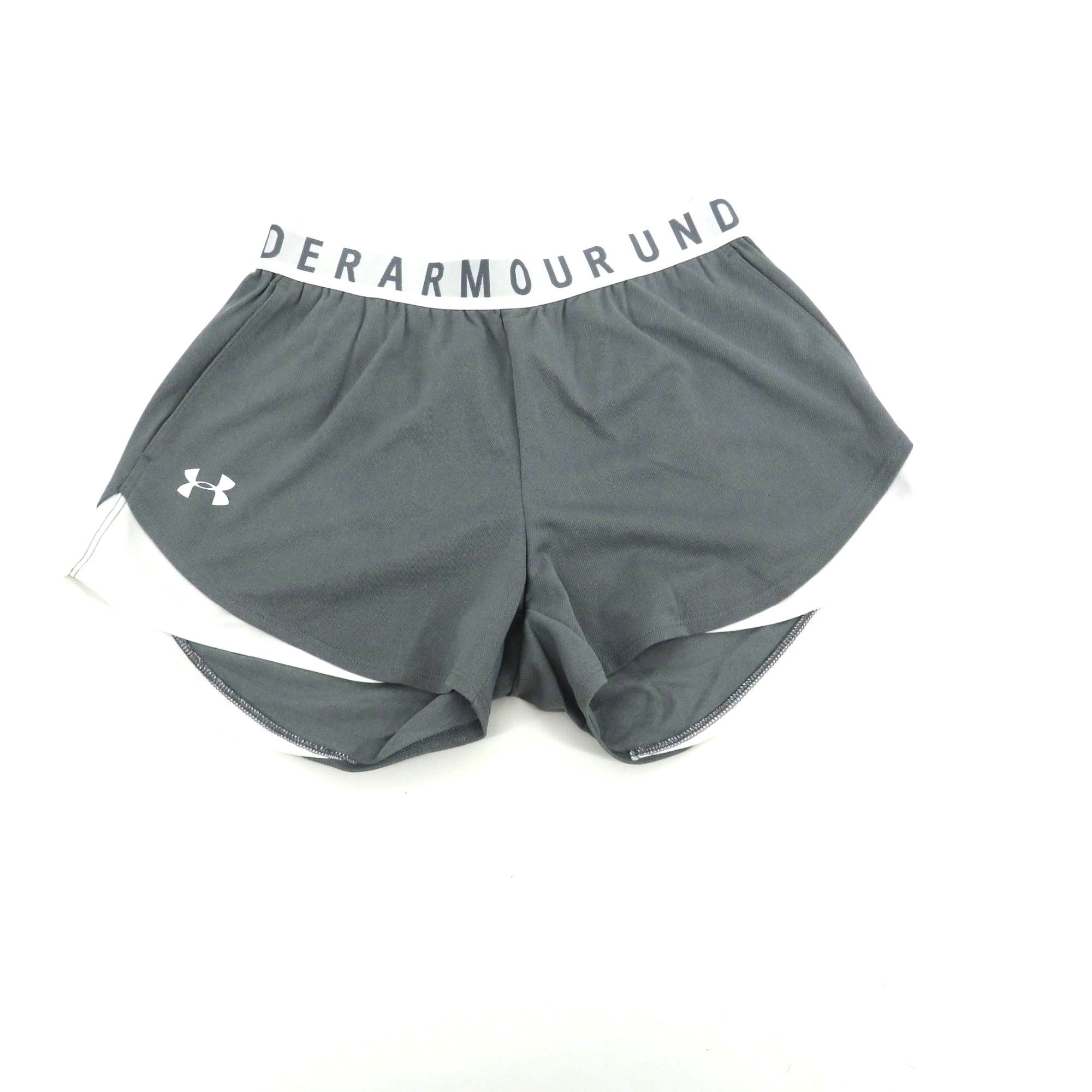 Under Armour Under Armour Womens Running Shorts Gray White Size S NWOT Size 26" / US 2 / IT 38 - 1 Thumbnail