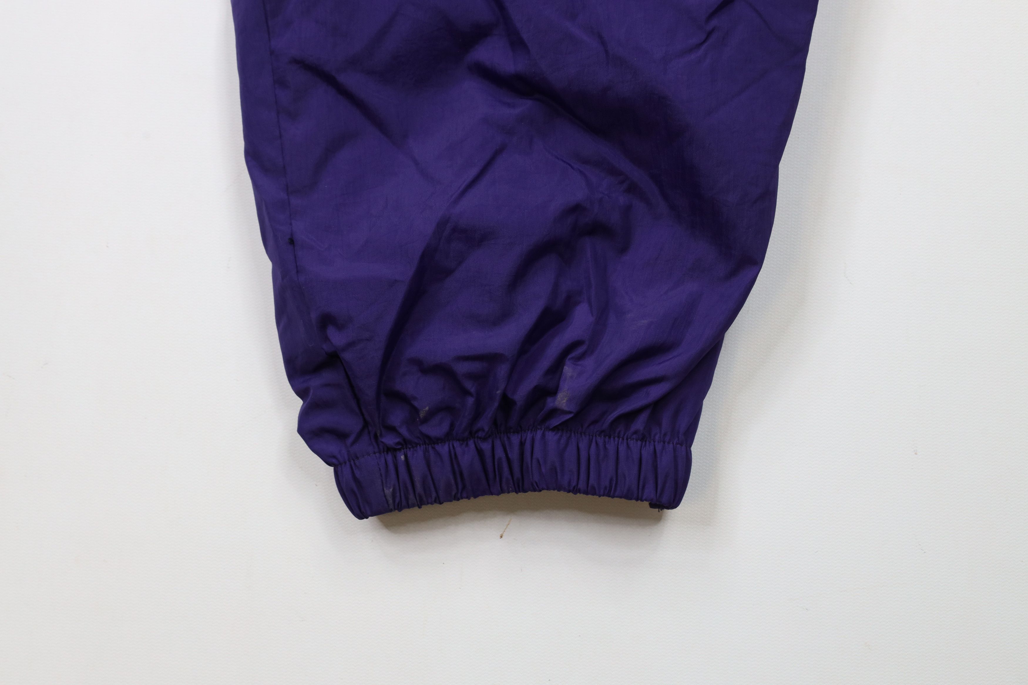 Vintage Vintage 90s Streetwear Blank Lined Windbreaker Joggers Pants Size US 36 / EU 52 - 5 Thumbnail