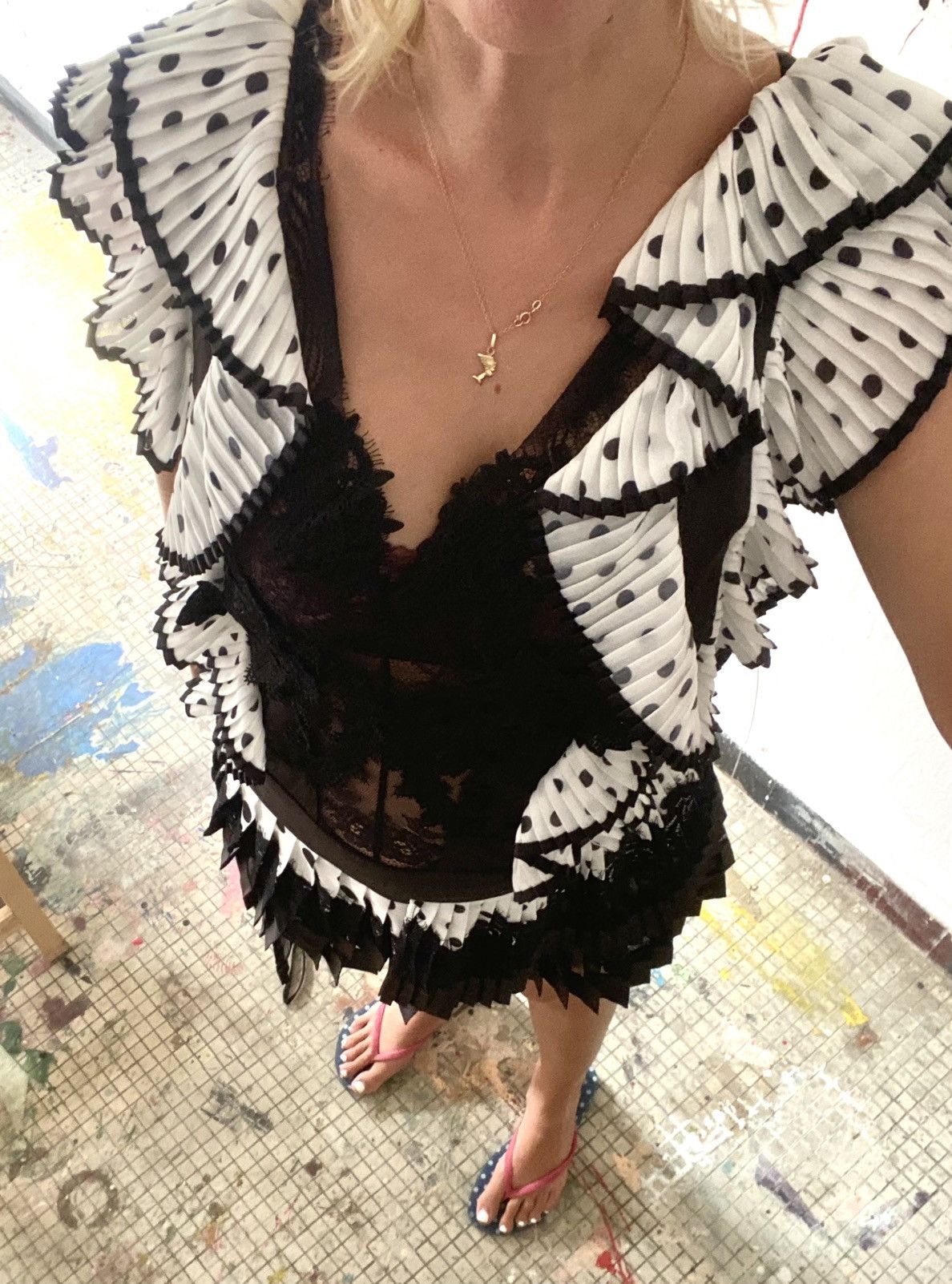 Zimmermann Black & white Zimmermann dress with elegant exclusive Size S / US 4 / IT 40 - 3 Thumbnail