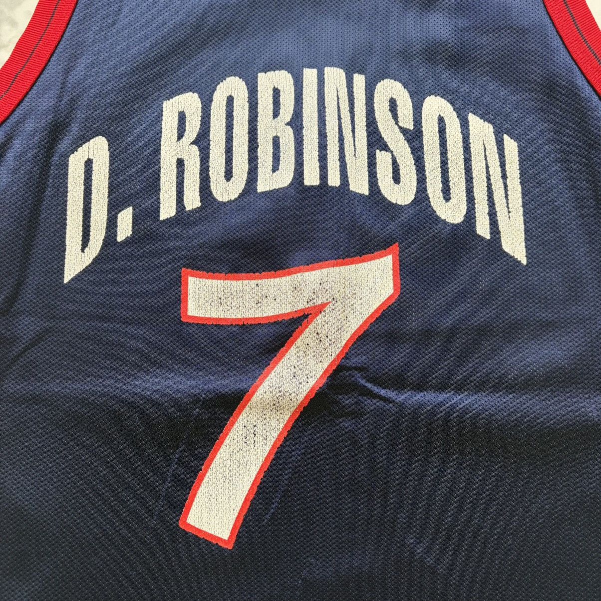 Champion Vintage 1996 Olympics David Robinson Champion Jersey Size 40 Size US M / EU 48-50 / 2 - 4 Thumbnail