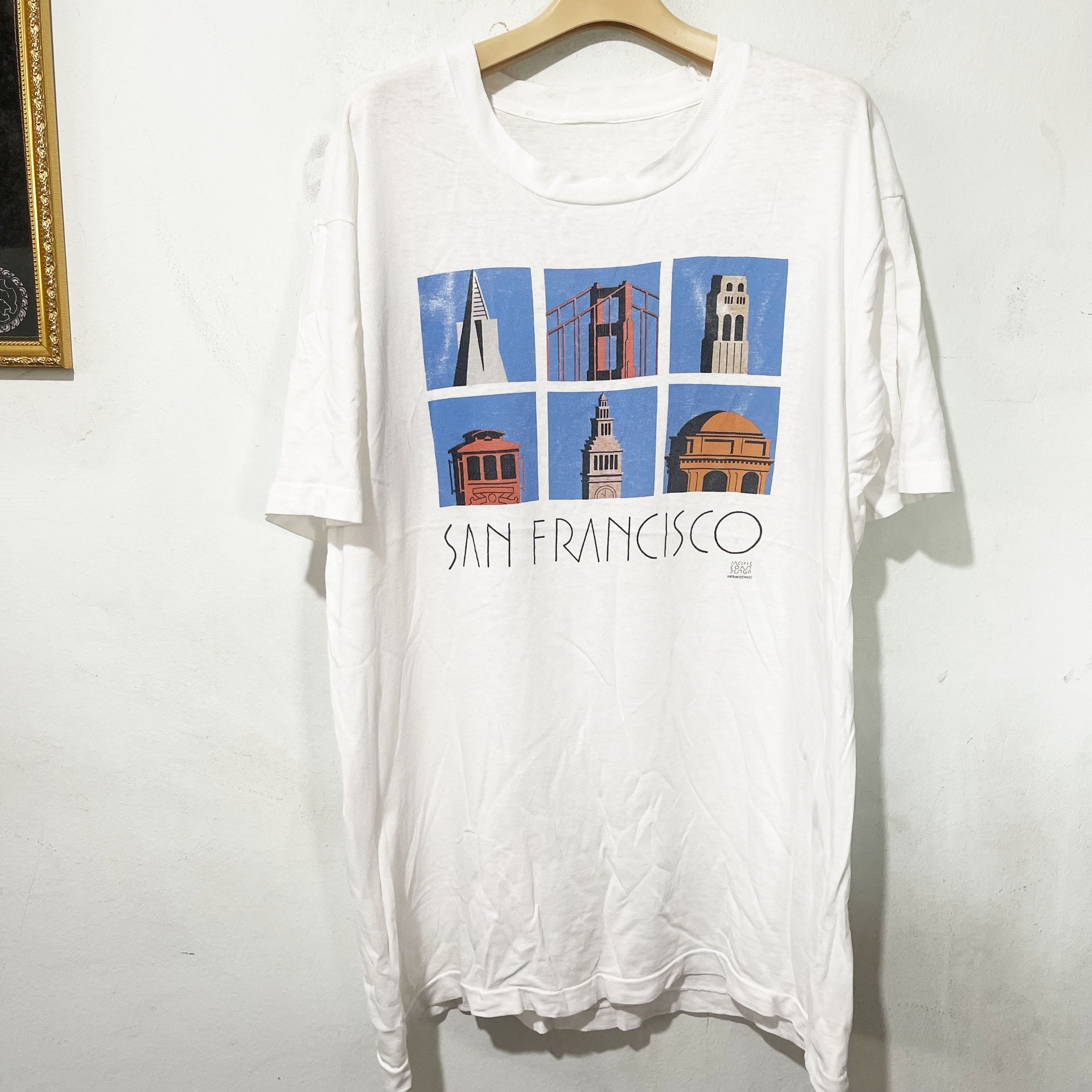 Vintage Vintage 1992 San Francisco Shirt Size US L / EU 52-54 / 3 - 1 Thumbnail