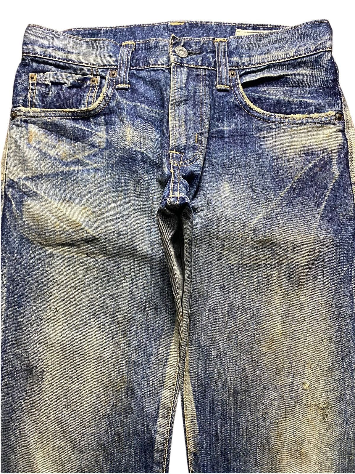 Edwin Edwin Vintage Special Unique Fade Distressed Loose Jeans Size US 30 / EU 46 - 3 Thumbnail