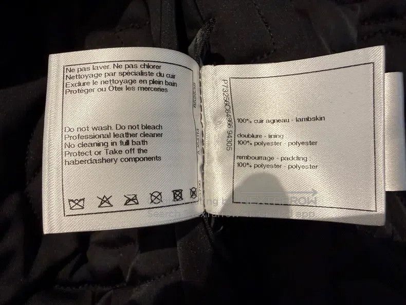 Chanel Chanel Ski series black three-dimensional leather vest Size XS / US 0-2 / IT 36-38 - 5 Thumbnail