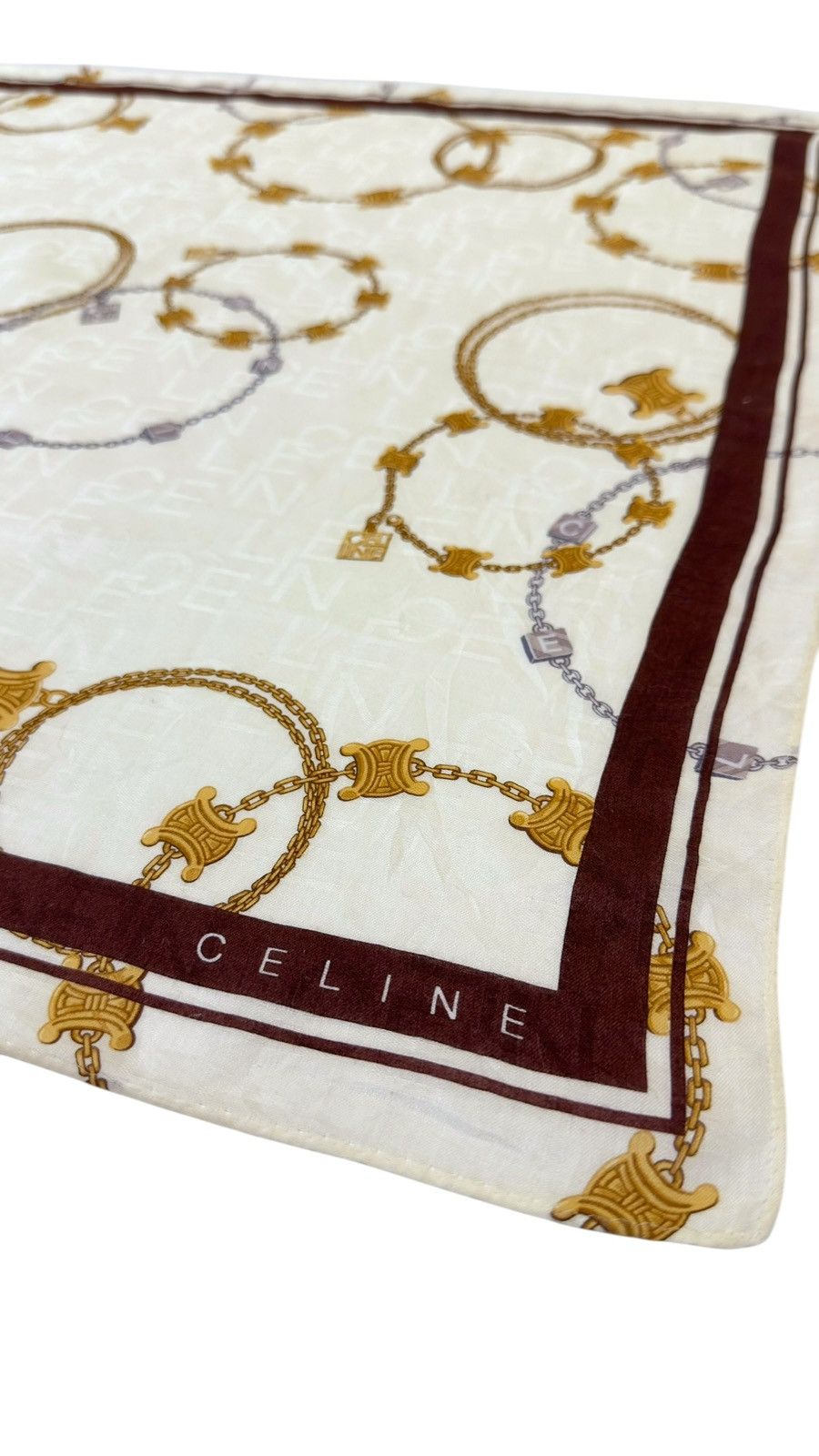 Celine × Vintage Celine Bandana / Handkerchief Size ONE SIZE - 3 Thumbnail