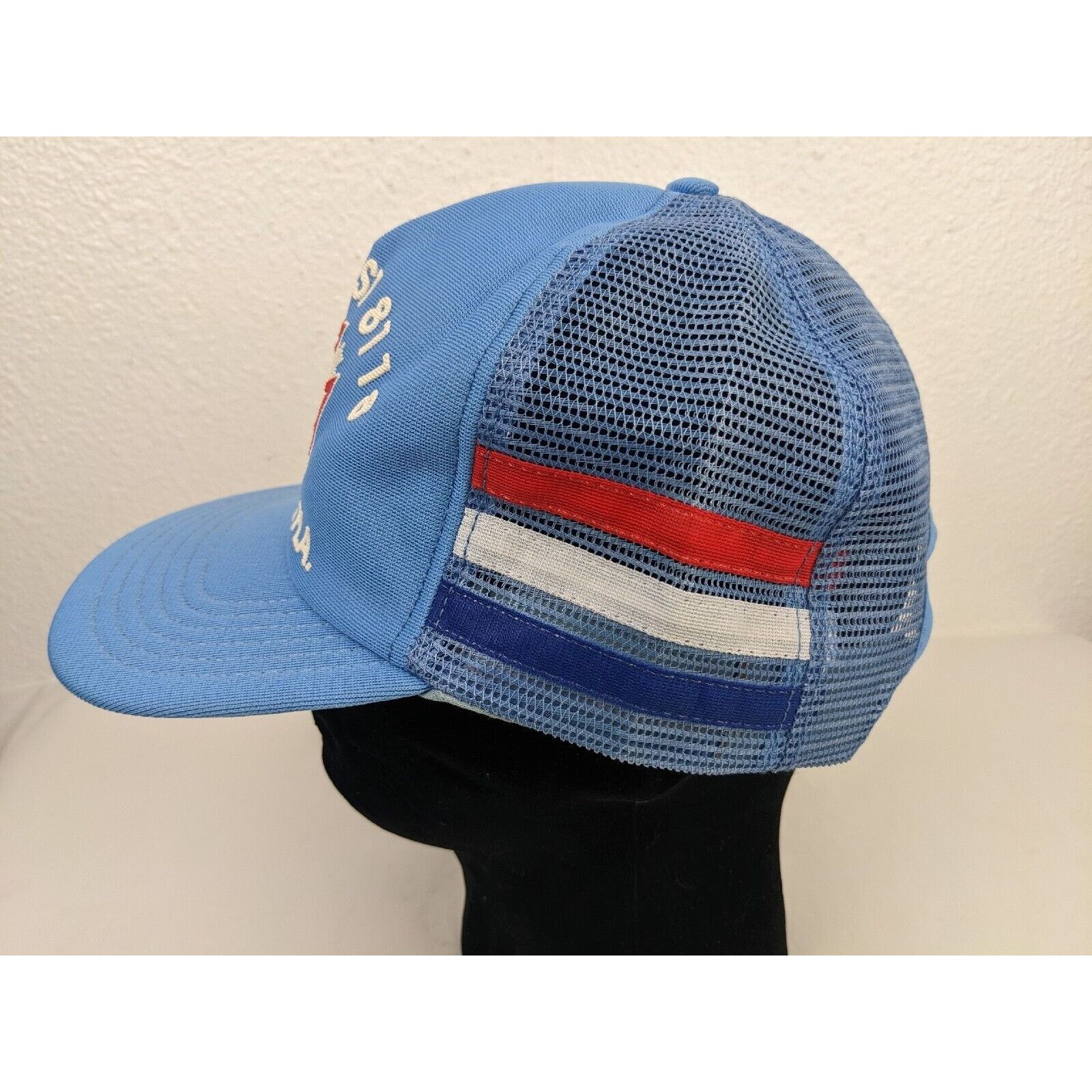 Other VFW Post 8118 Venice Fl 3 Three Stripe Snapback Hat Trucker Size ONE SIZE - 6 Thumbnail