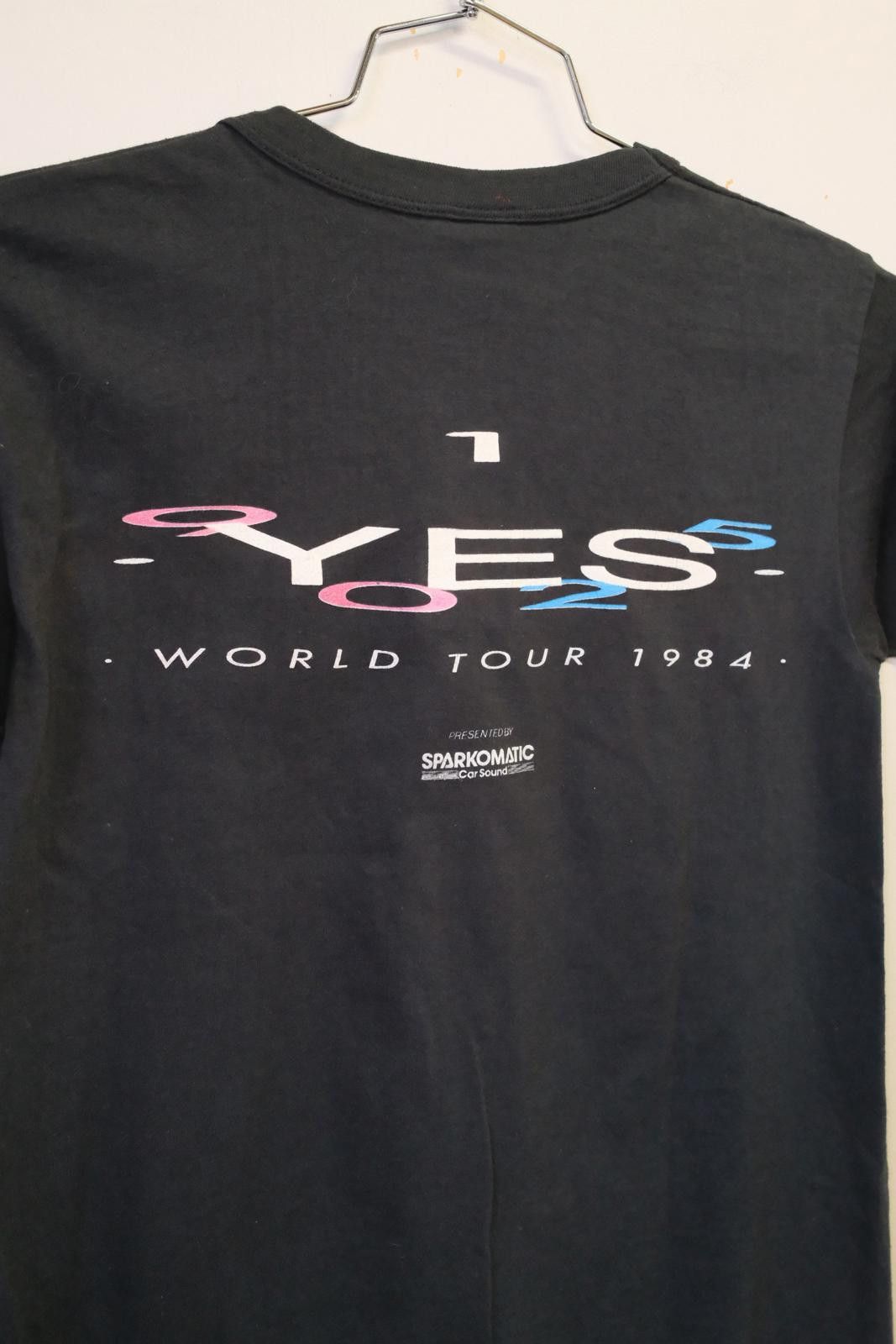 TEE JAYS 84' Tee Jays YES '90125' World Tour T-Shirt Size S / US 4 / IT 40 - 5 Thumbnail