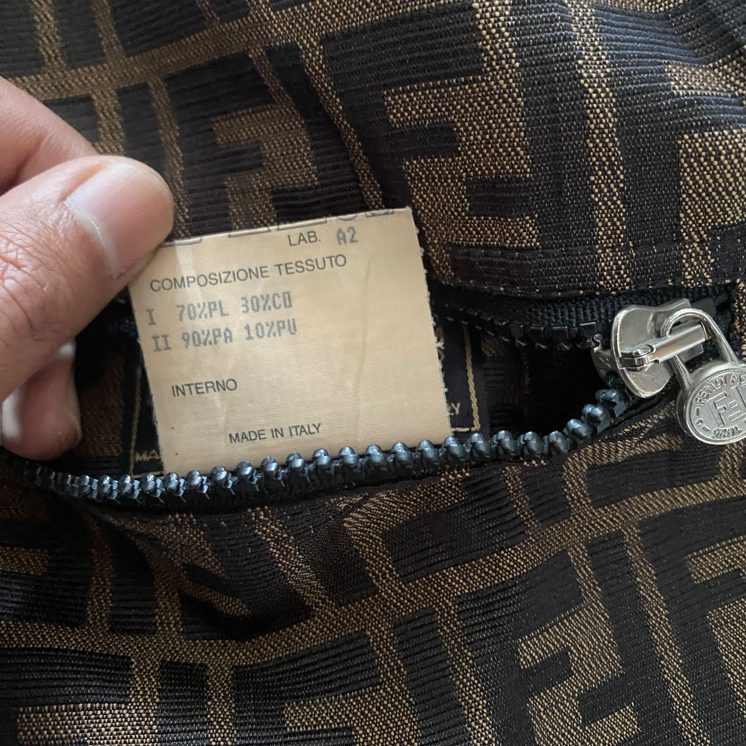 Fendi Vintage 90s Fendi Zucca Monogram Reversible Jacket Size US S / EU 44-46 / 1 - 6 Thumbnail