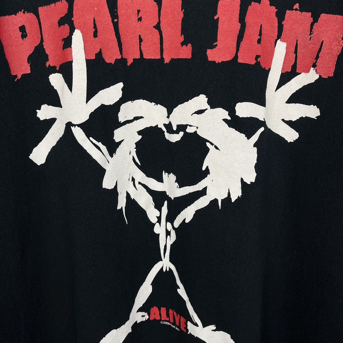 Band Tees Vintage Pearl Jam Alive album rock band tee 2008 Size US XL / EU 56 / 4 - 5 Thumbnail