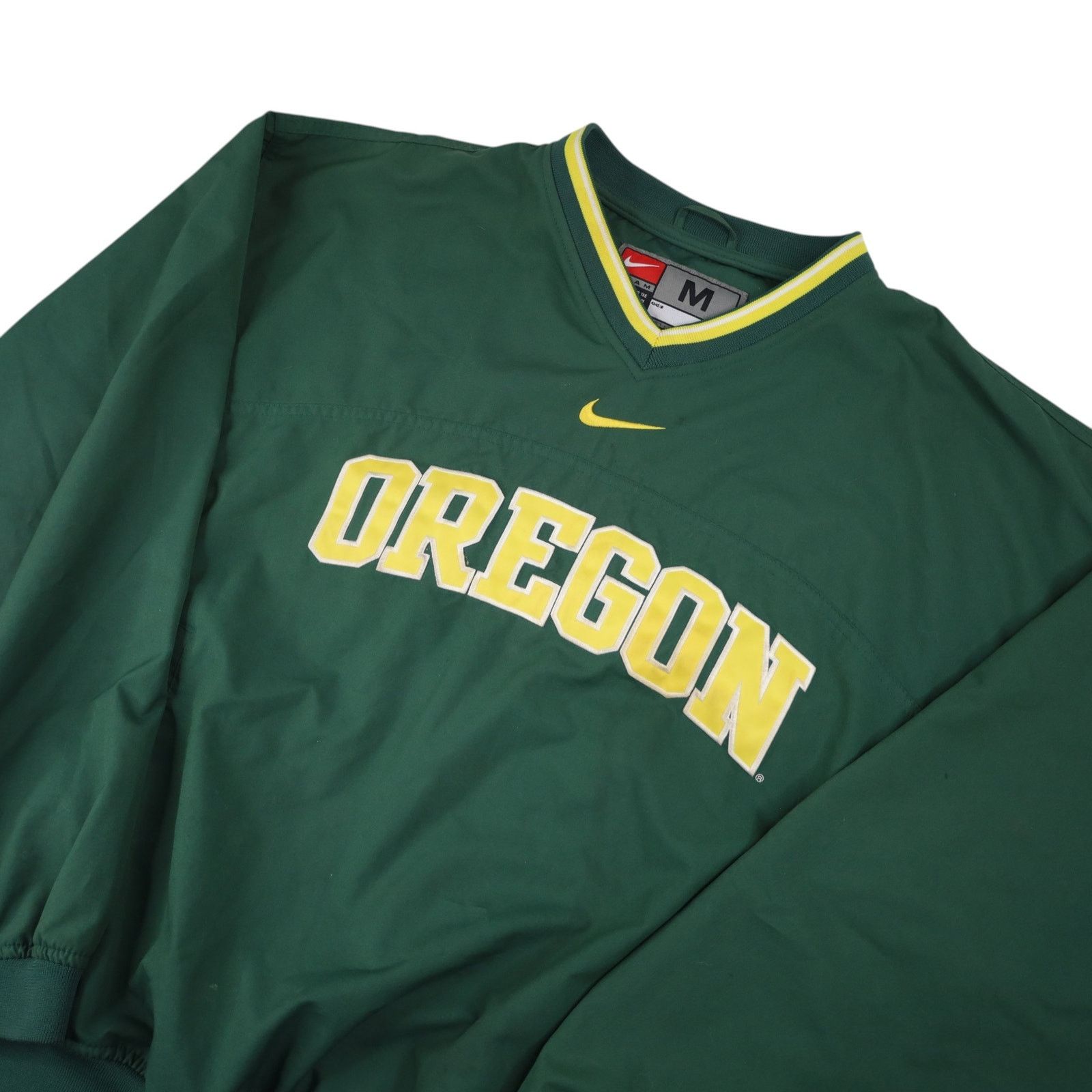 NCAA × Nike VTG Nike University of Oregon Ducks Windbreaker Jacket Size US M / EU 48-50 / 2 - 2 Thumbnail
