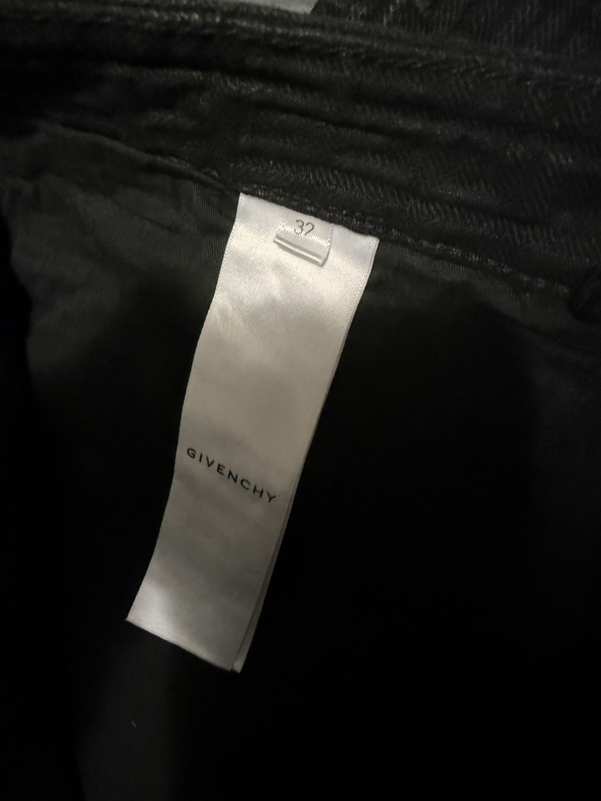 Givenchy Givenchy 4G Embossed Straight leg denim black Size US 32 / EU 48 - 4 Thumbnail