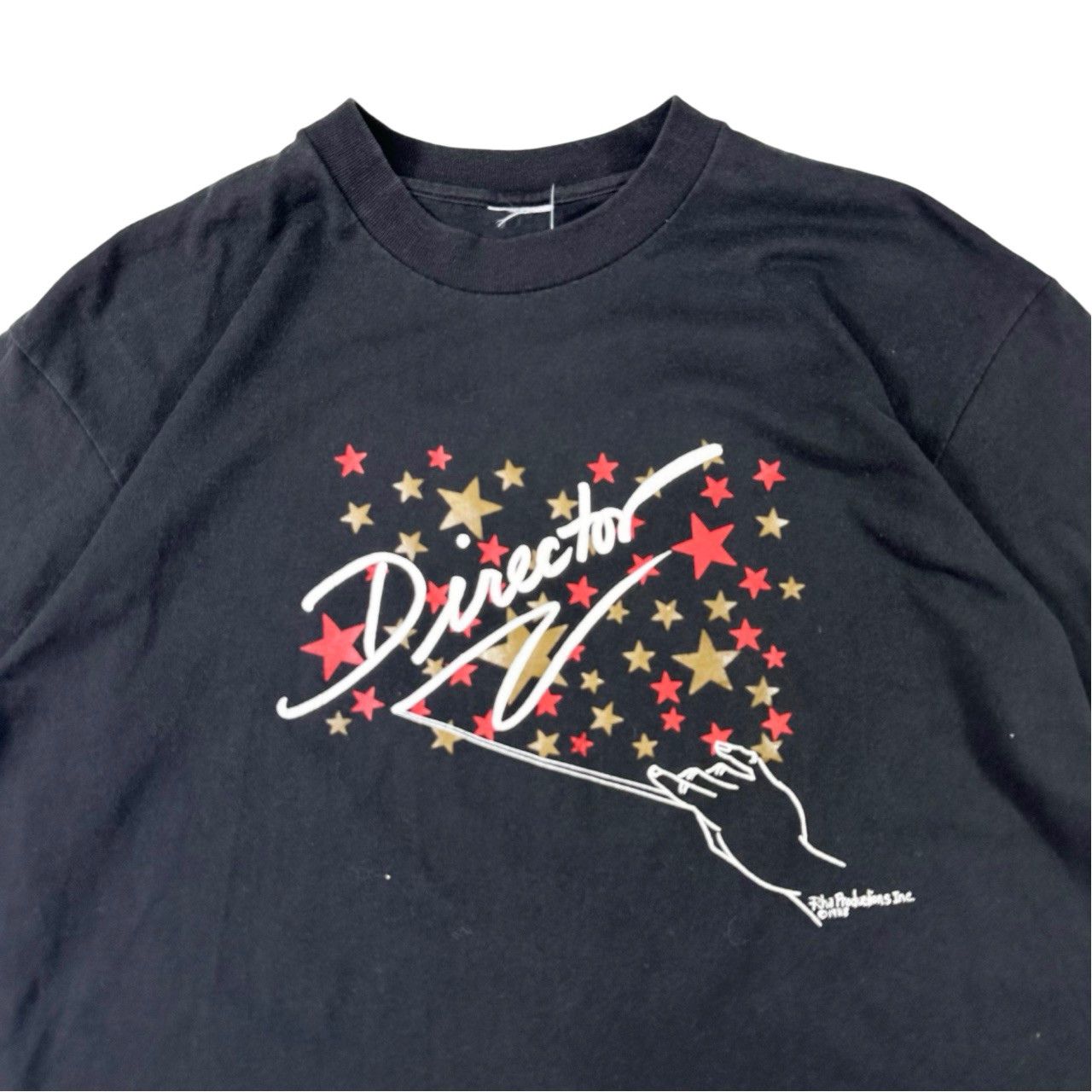 Vintage Vintage 80s Director Big Print Graphic T Shirt Size US L / EU 52-54 / 3 - 2 Thumbnail