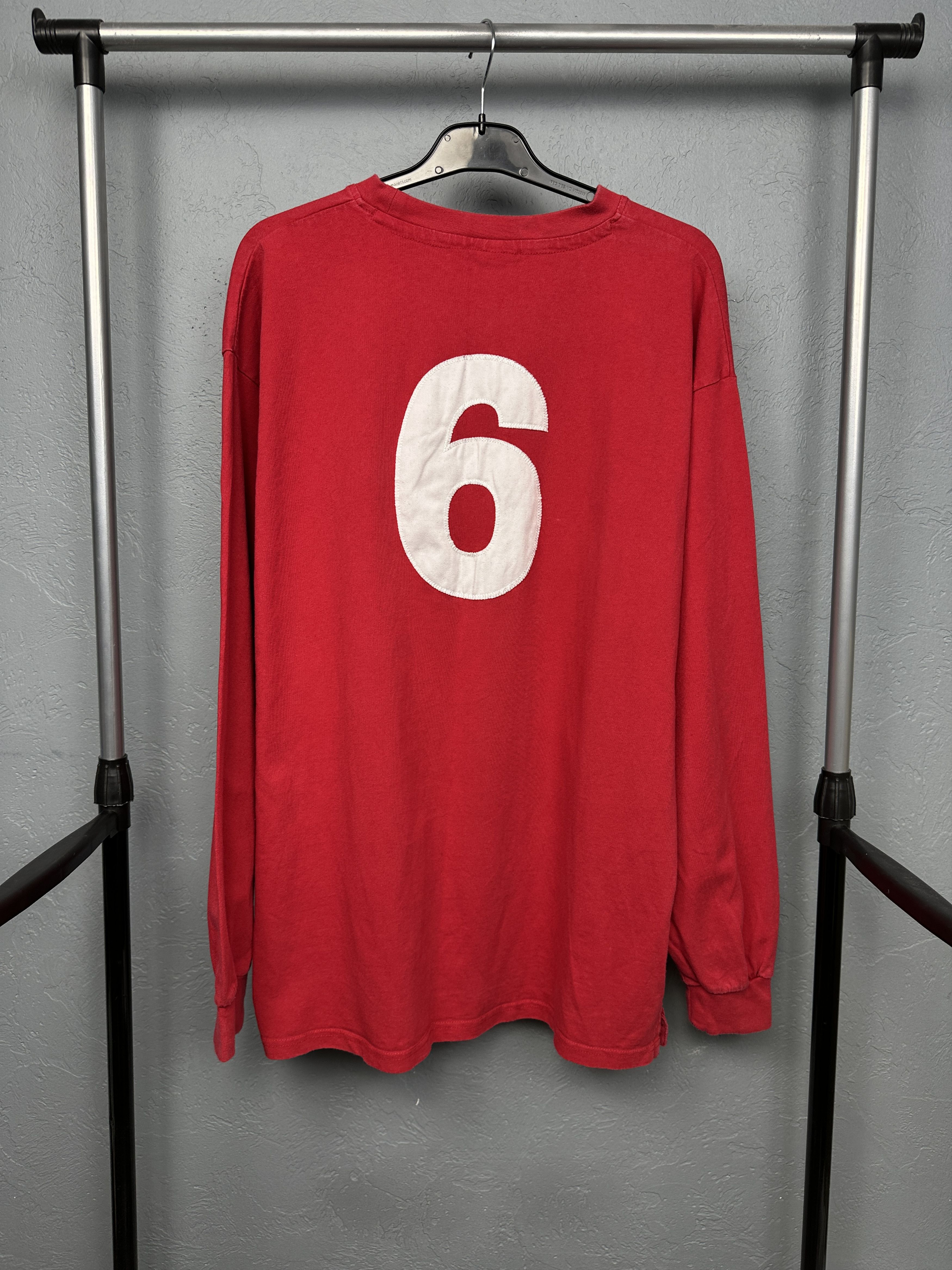 Umbro Score Draw England Vintage Mens Long Sleeve T-Shirt Size US L / EU 52-54 / 3 - 5 Thumbnail