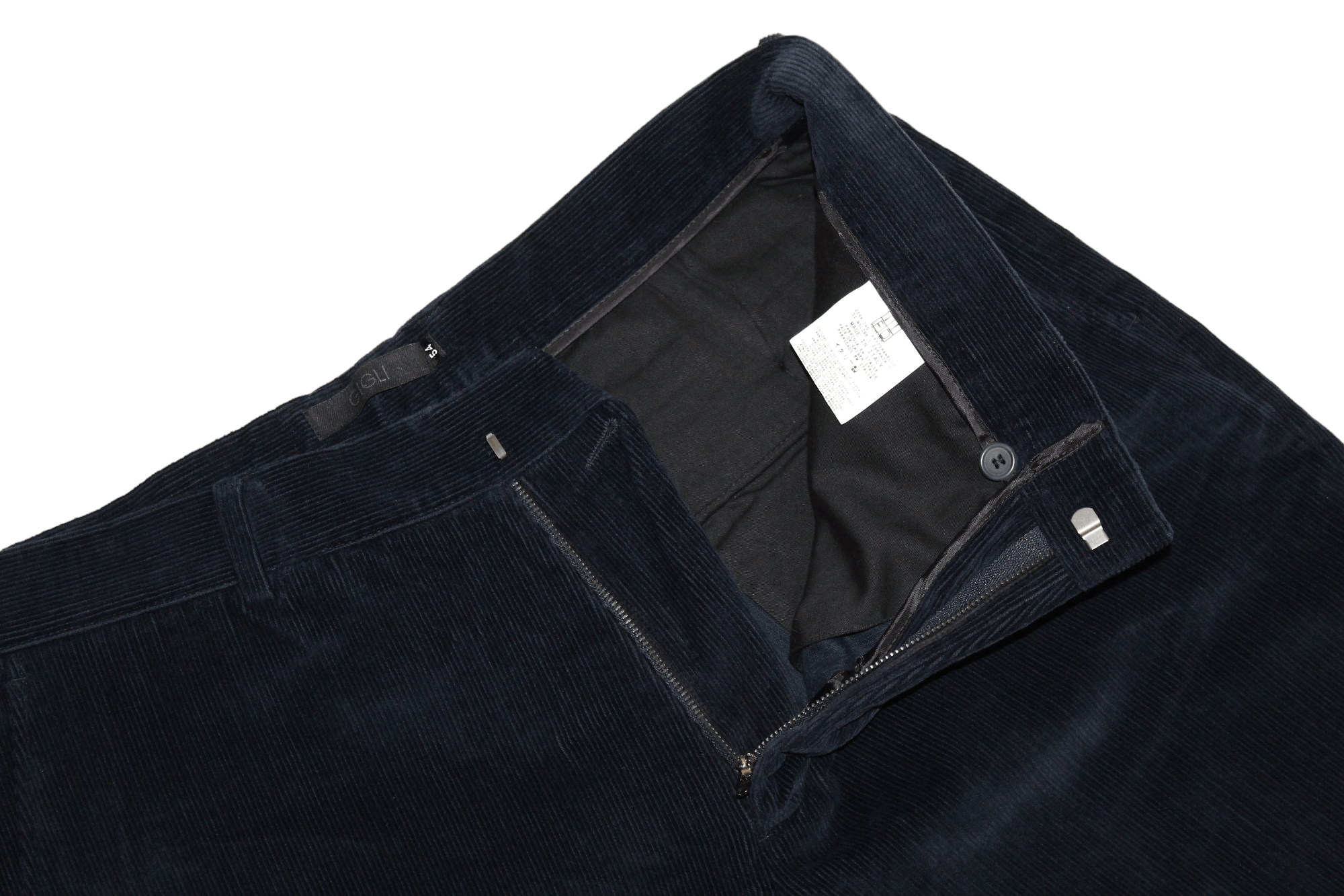 Romeo Gigli 🔥Romeo Gigli Royal Corduroy Straight Leg Essential Trousers Size US 38 / EU 54 - 1 Thumbnail