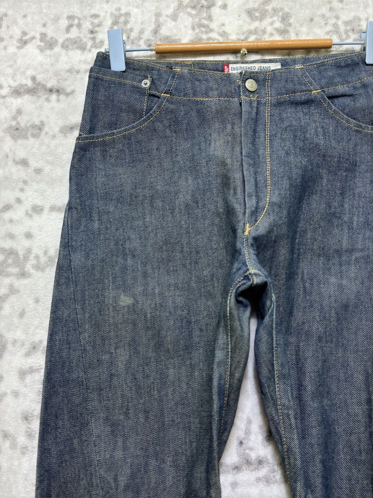 Levi's Levi’s Engineered Jeans Slim Twisted Seam Made in Japan Size US 26 / EU 42 - 4 Thumbnail