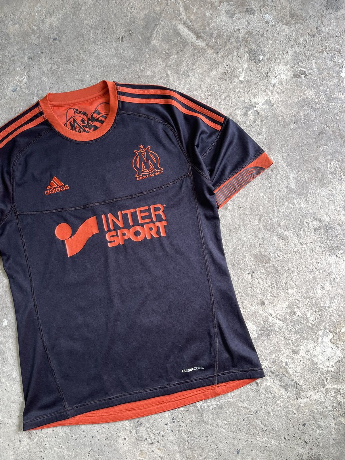 Adidas Olympique Marseille 2012/2013 Reversible Adidas Jersey Shirt Size US S / EU 44-46 / 1 - 4 Thumbnail