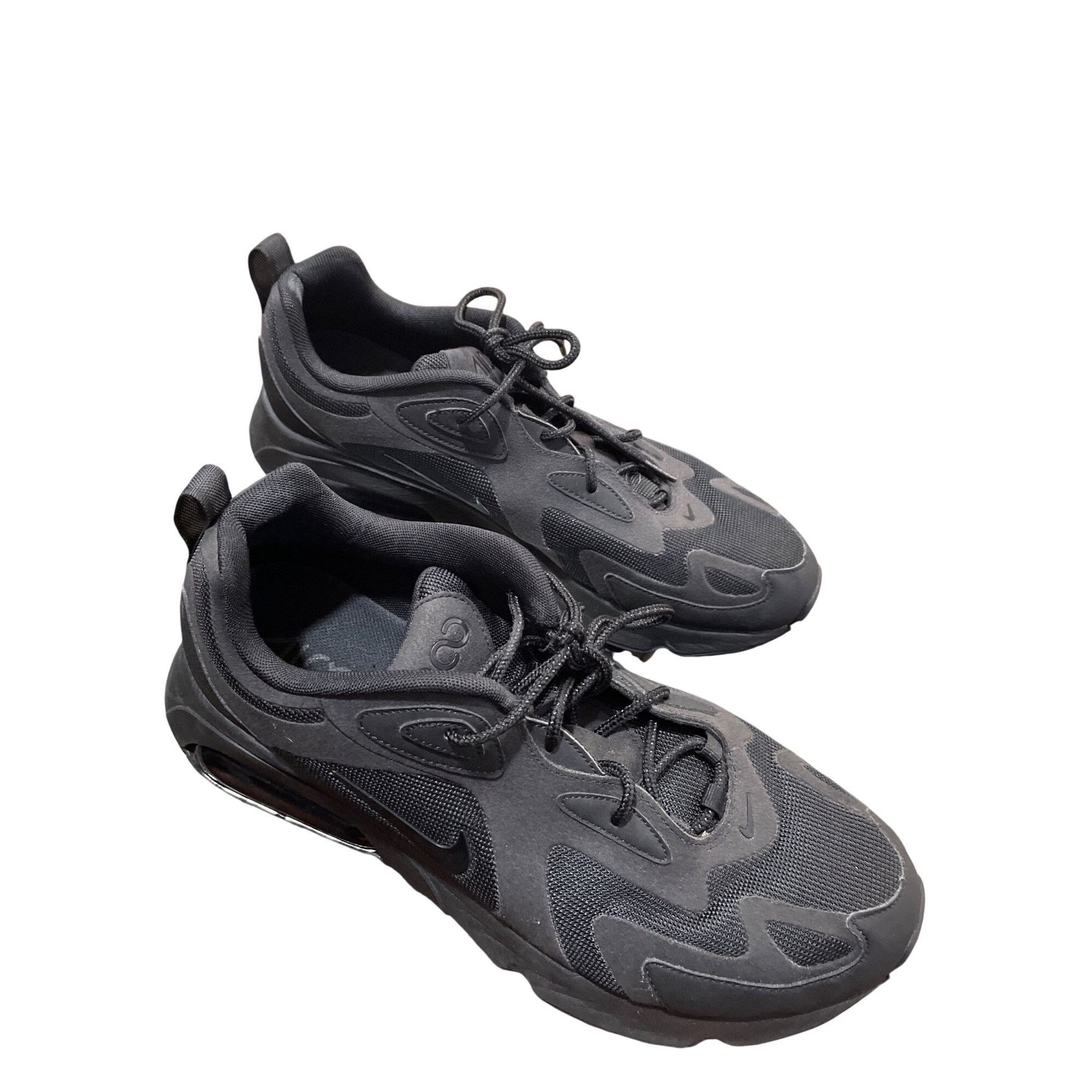 Nike Nike Air Max 200 triple black mens running sneakers sz 11 SK Size US 11 / EU 44 - 3 Thumbnail
