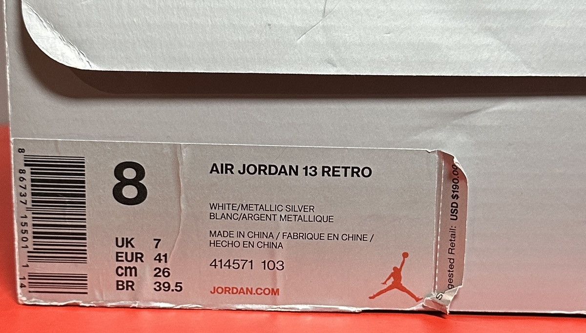 Jordan Brand Size 8 - Air Jordan 13 Retro History of Flight Size US 8 / EU 41 - 8 Thumbnail