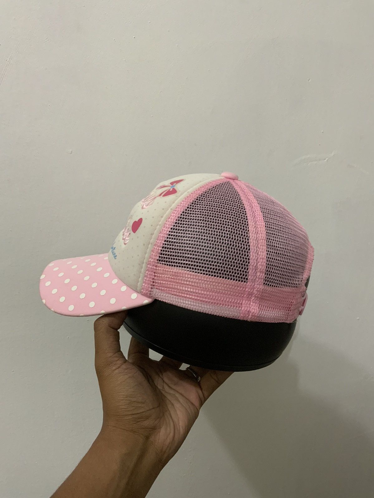 Japanese Brand Love Pinky Trucker Hat Size ONE SIZE - 3 Thumbnail