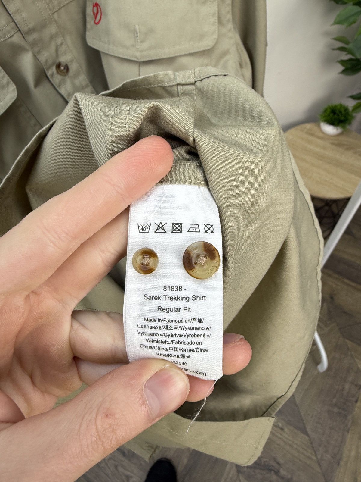 Fjallraven Vintage Fjällräven Sarek Trekking Shirt Outdoor Hiking Size US L / EU 52-54 / 3 - 6 Thumbnail